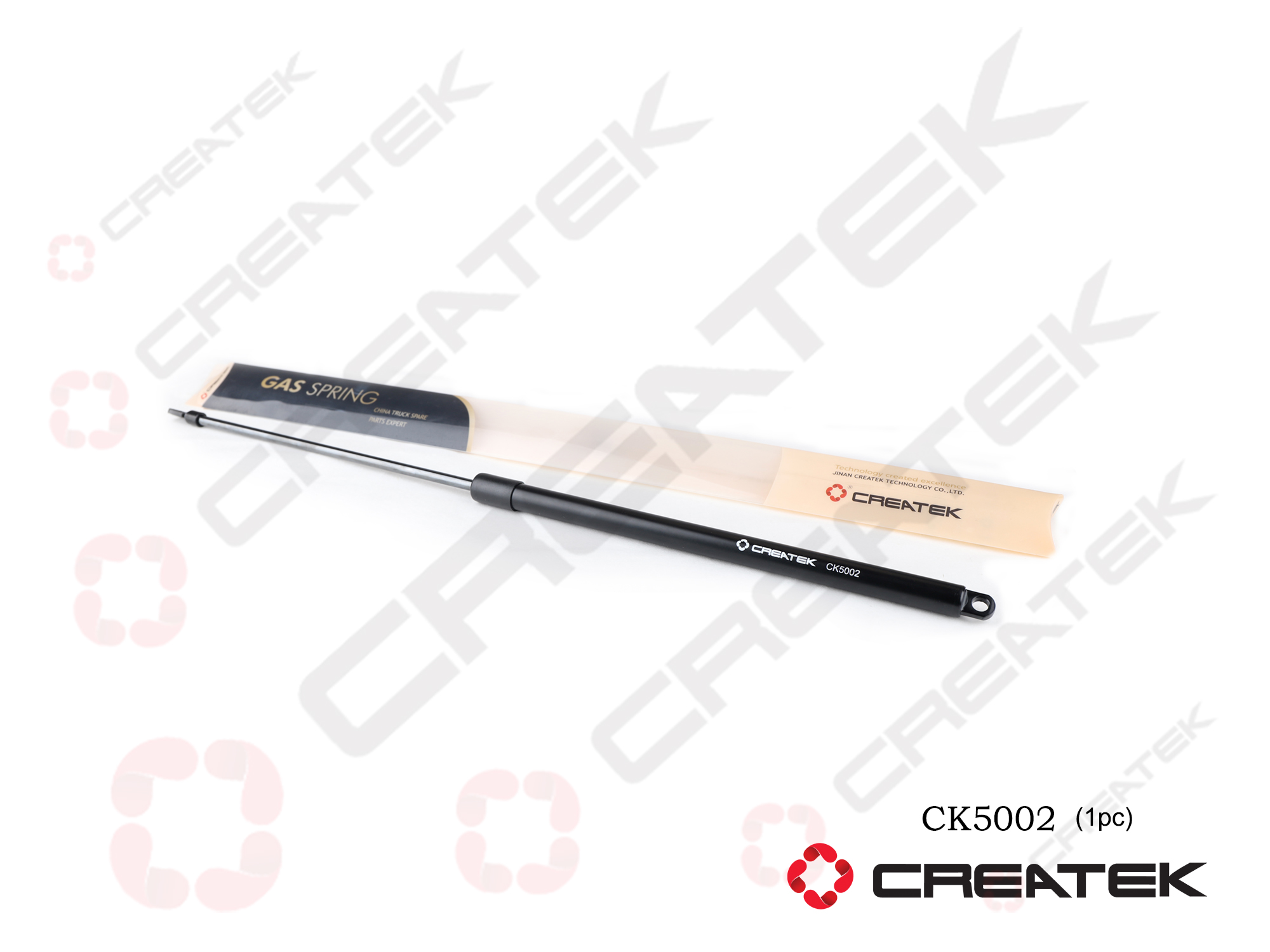 Амортизатор капота (630мм) Shaanxi F3000 CREATEK