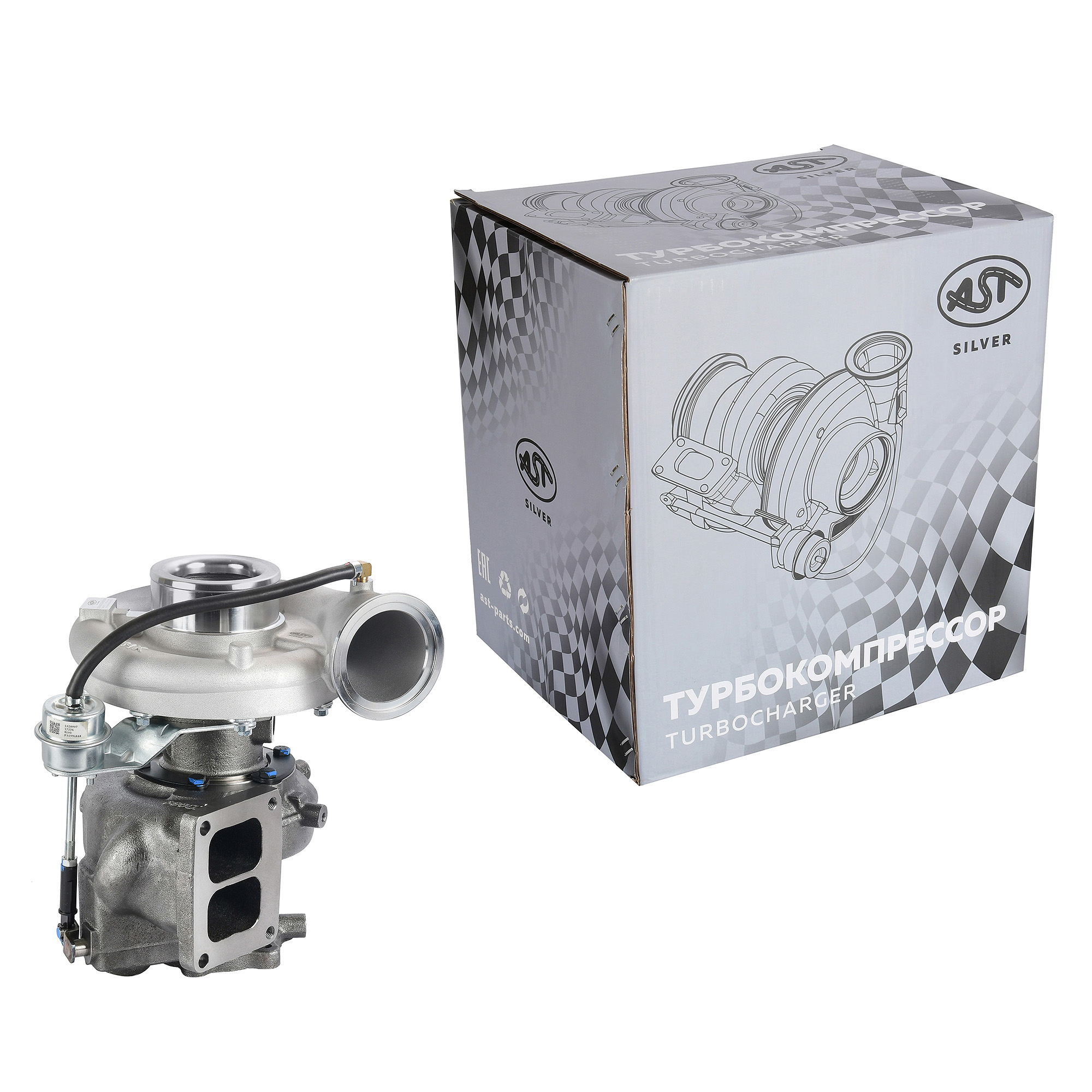 Турбина  WP13.480E501 SHAANXI X6000 (AST0282012/1004558990) AST Silver