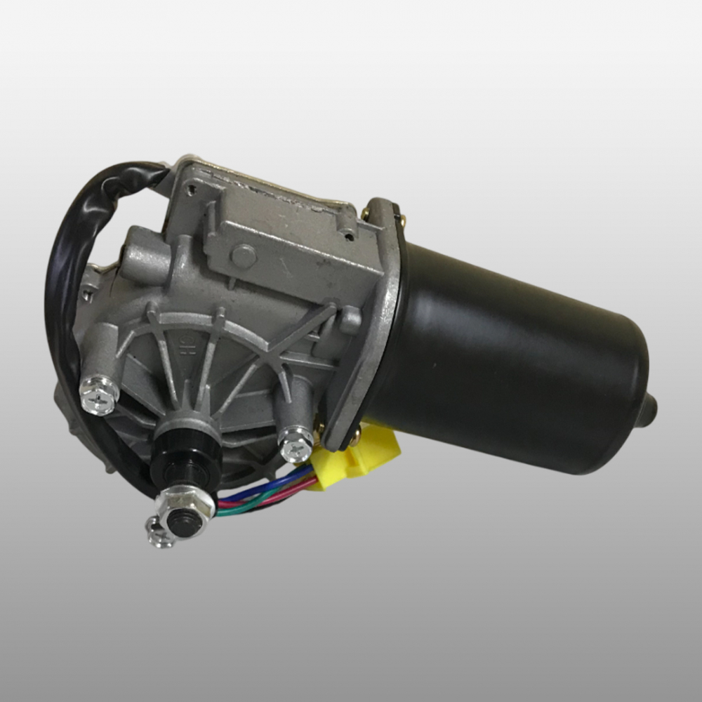 Мотор стеклоочистителя HOWO (24v) (прямоугол.фишка вал 9мм) (WG1642740008)