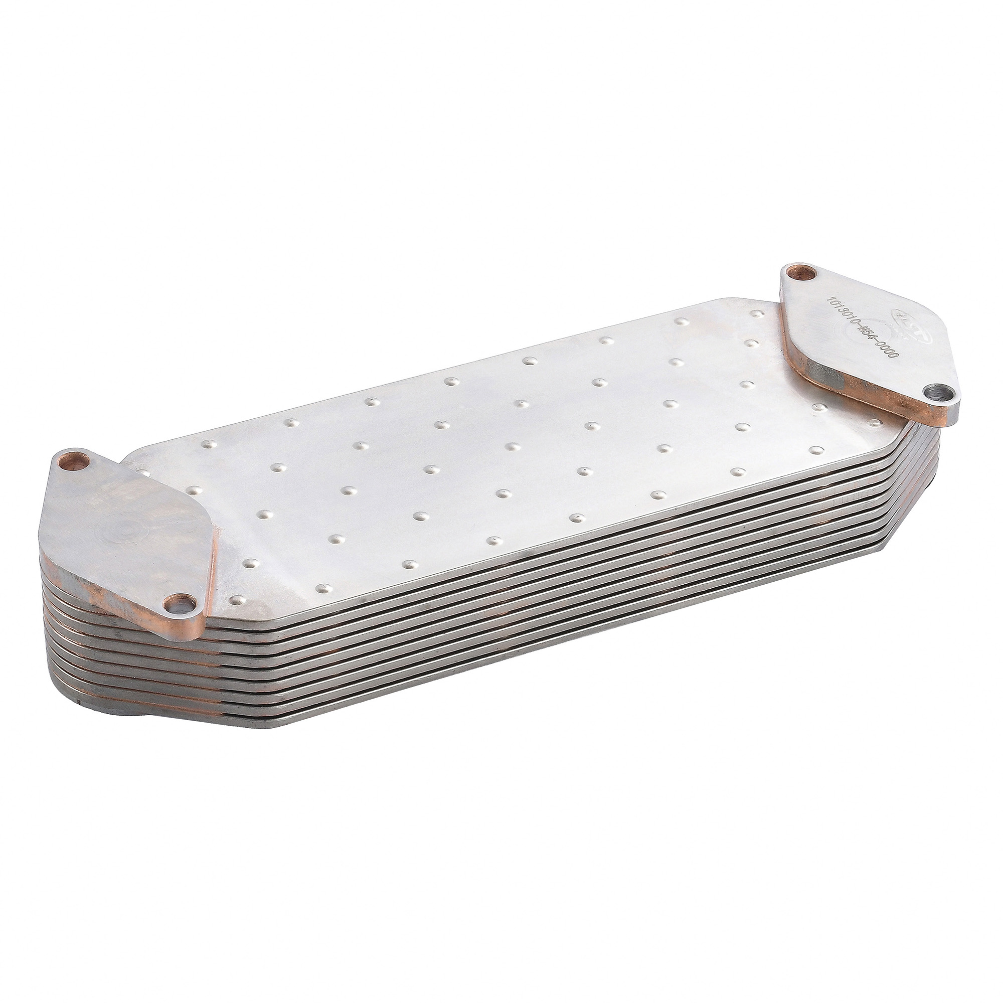 Радиатор масляный (теплообменник) CA6DM3 FAW J7 (AST1199/1013010-M54-0000NY) AST Smart