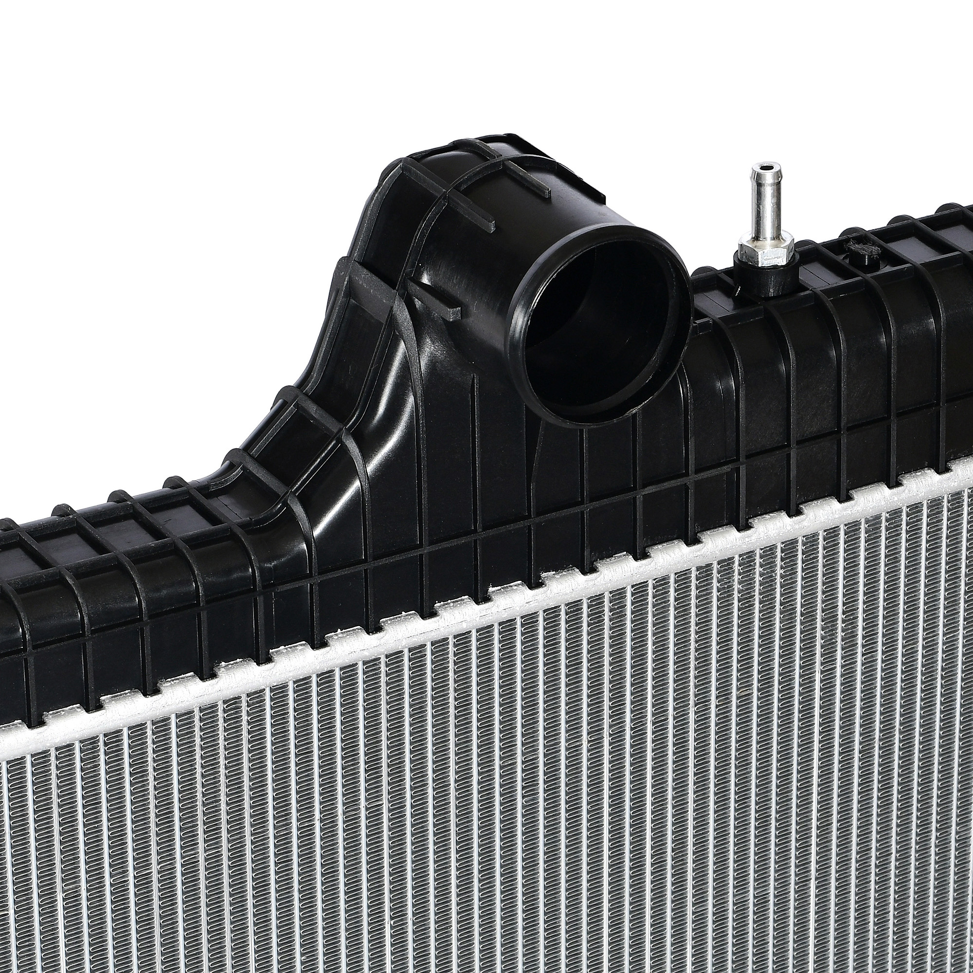 Радиатор FAW J7 CA6DM3 D=70 D= 65 с пластиковыми бачками (AST1803/1301010-2000F/ 1301010-2000/F) AST Silver