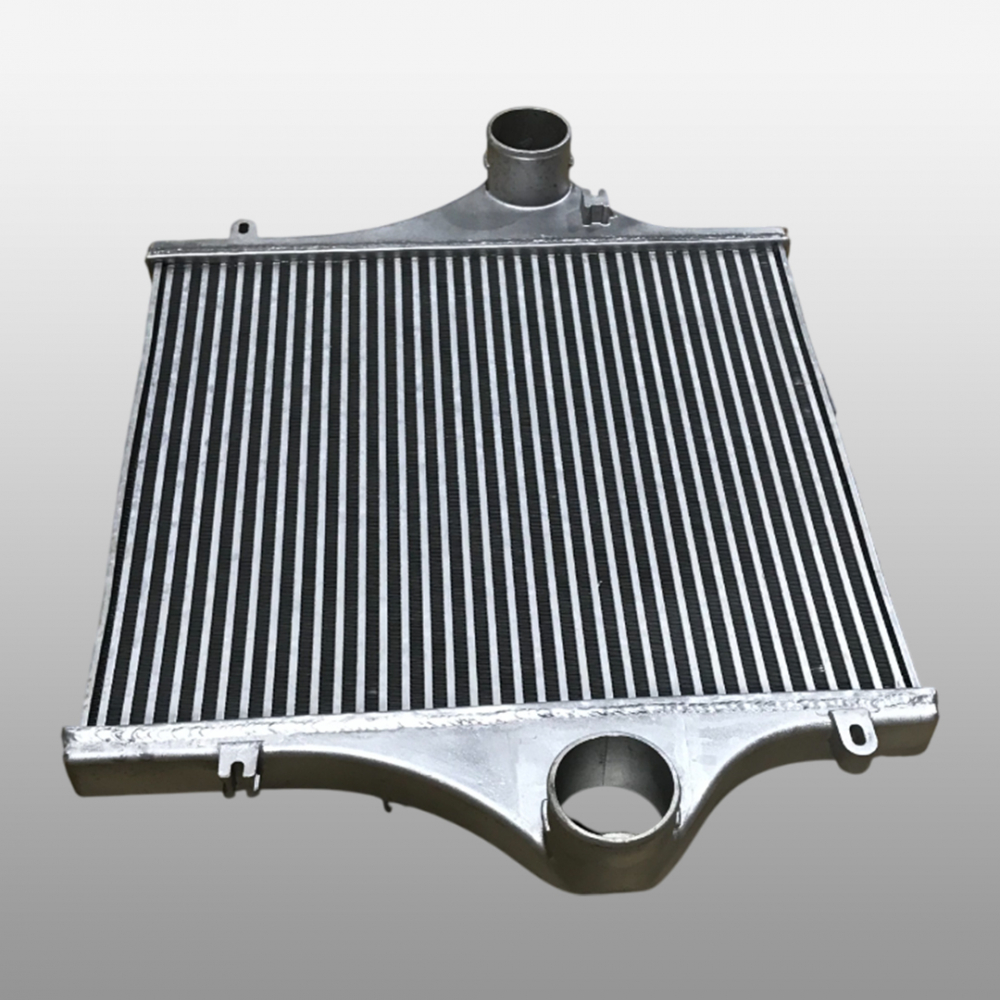 Радиатор интеркулера SHAANXI WP10/WP12/WP13 X3000/F3000 E5 (710х645 по сотам)  (DZ95259531502/DZ95259531501)
