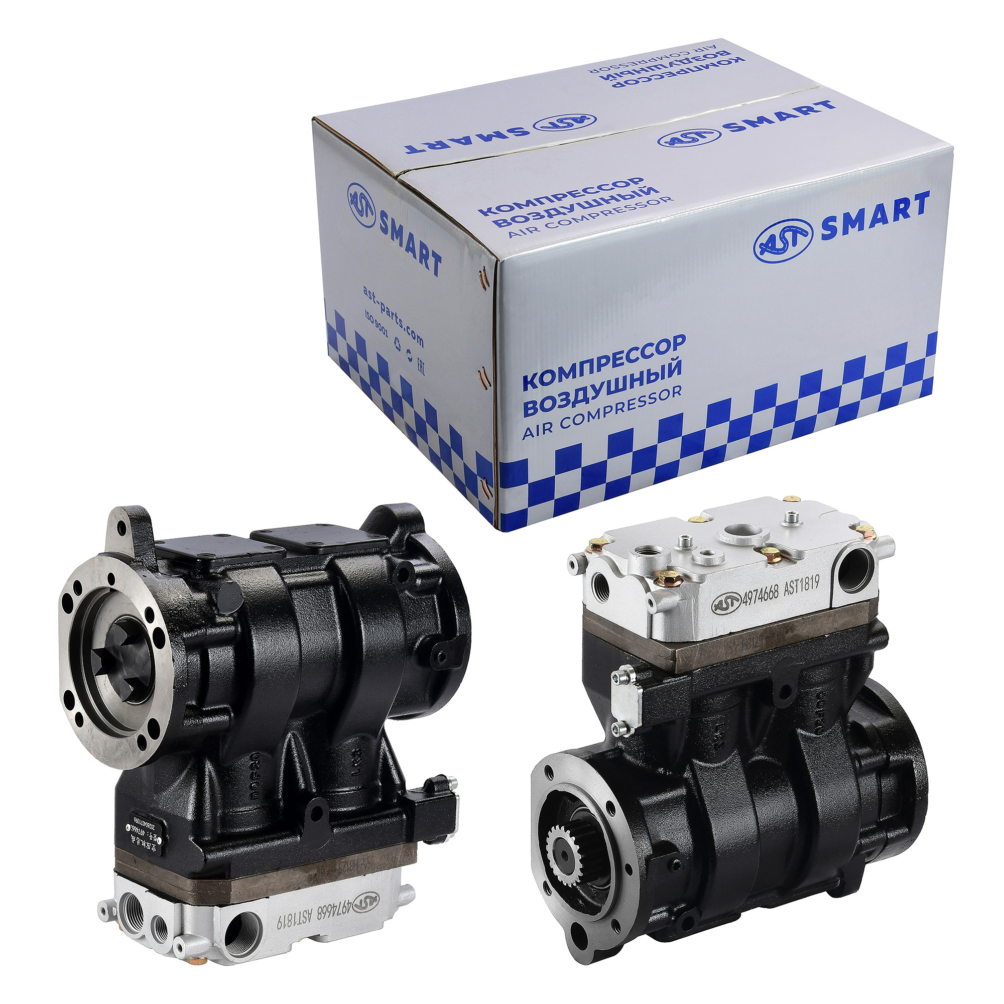 Компрессор CUMMINS M11/QSM/ISM/NT855 X3000  2 ц. (AST1819/4071225/5257958/3411777/4974668X/4974668) AST Smart