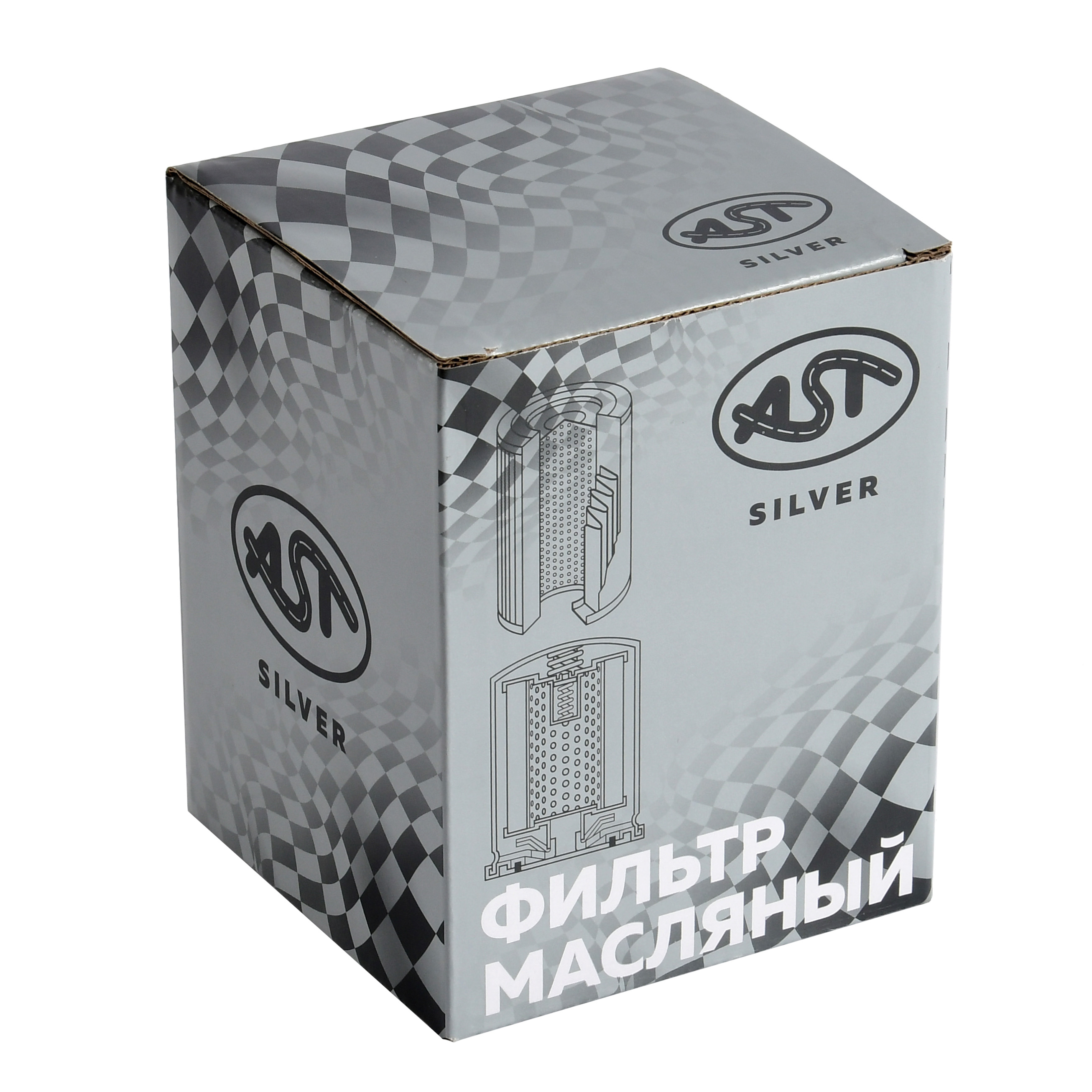Фильтр масляный FAW J5/J6/J7 центробежный (AST1629/1017015-29DM/1017011-29DM) AST Silver