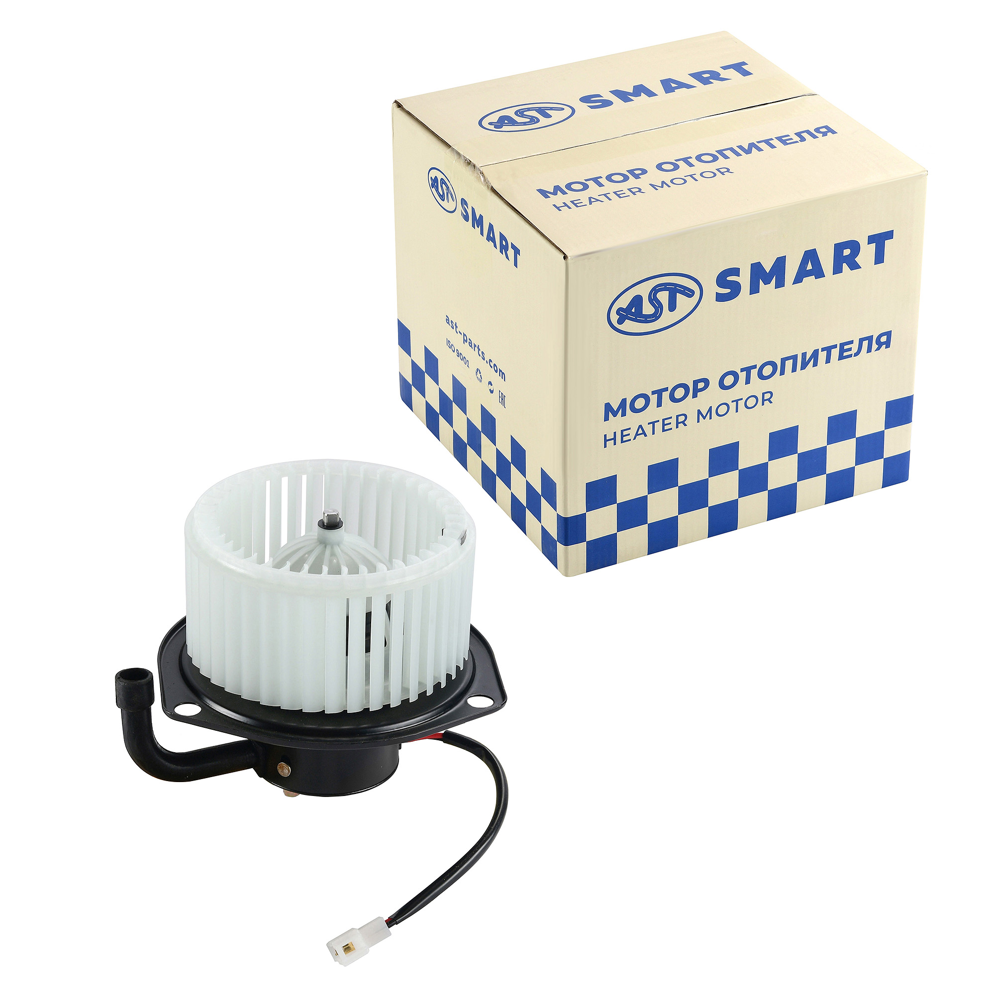 Мотор отопителя FAW J6 (24v) 2022г. (AST0442024/8101045-A65-C00/B)  AST Smart