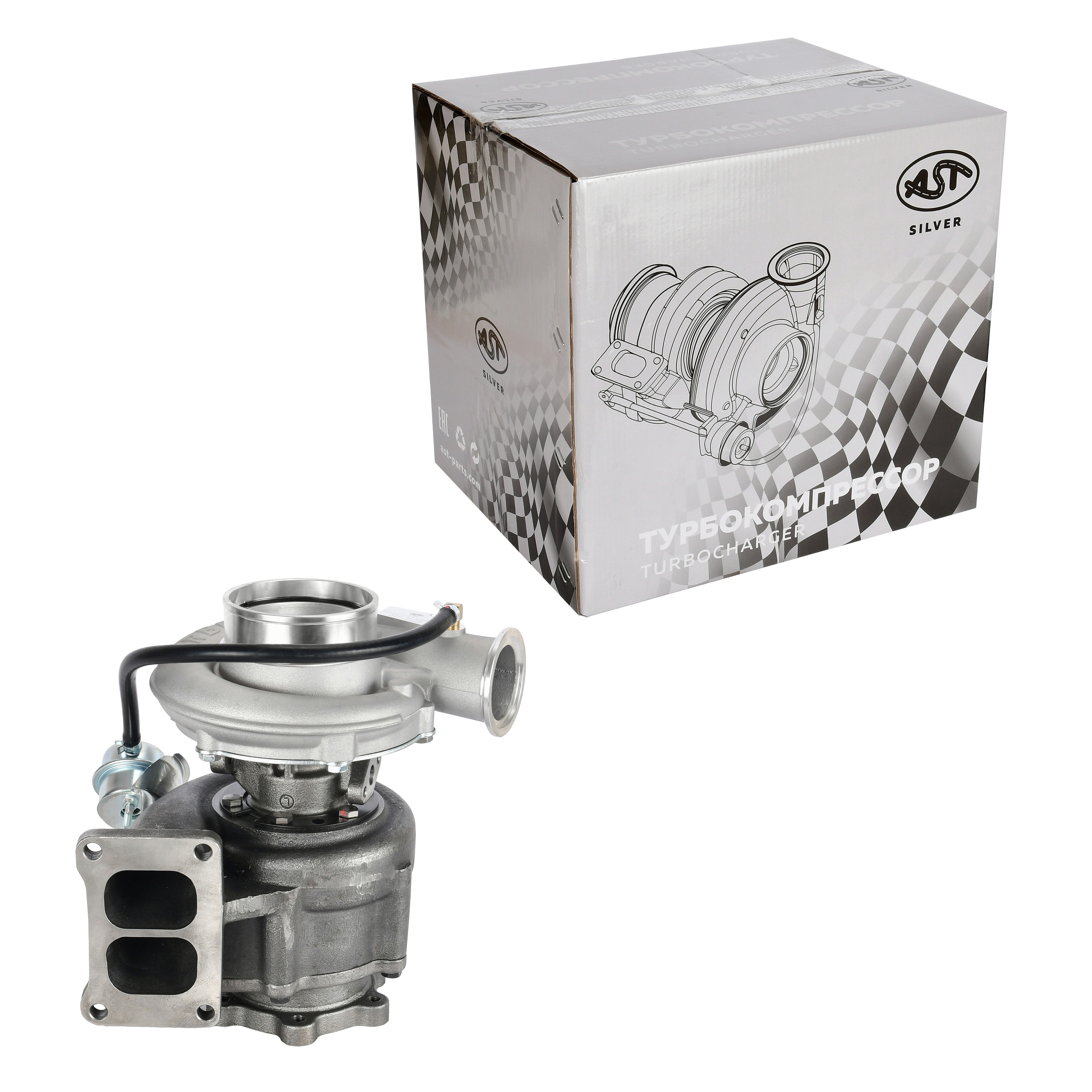Турбина  WP10 E3 под фланец (AST1502/612601110954) AST Silver