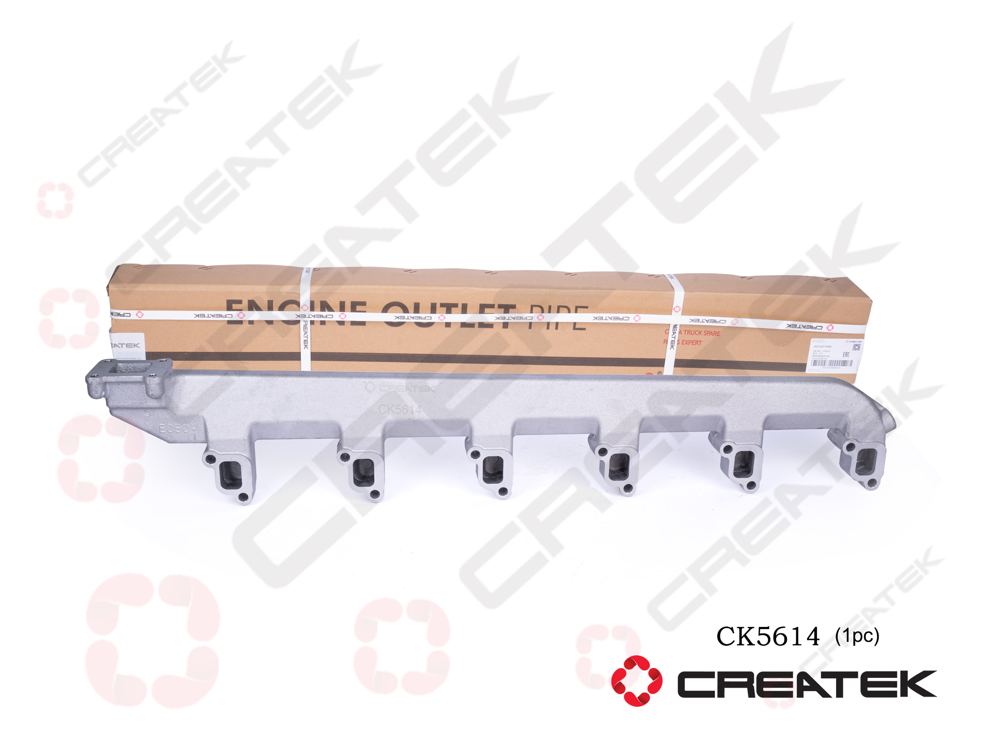 Коллектор системы охлаждения  WD615 CREATEK