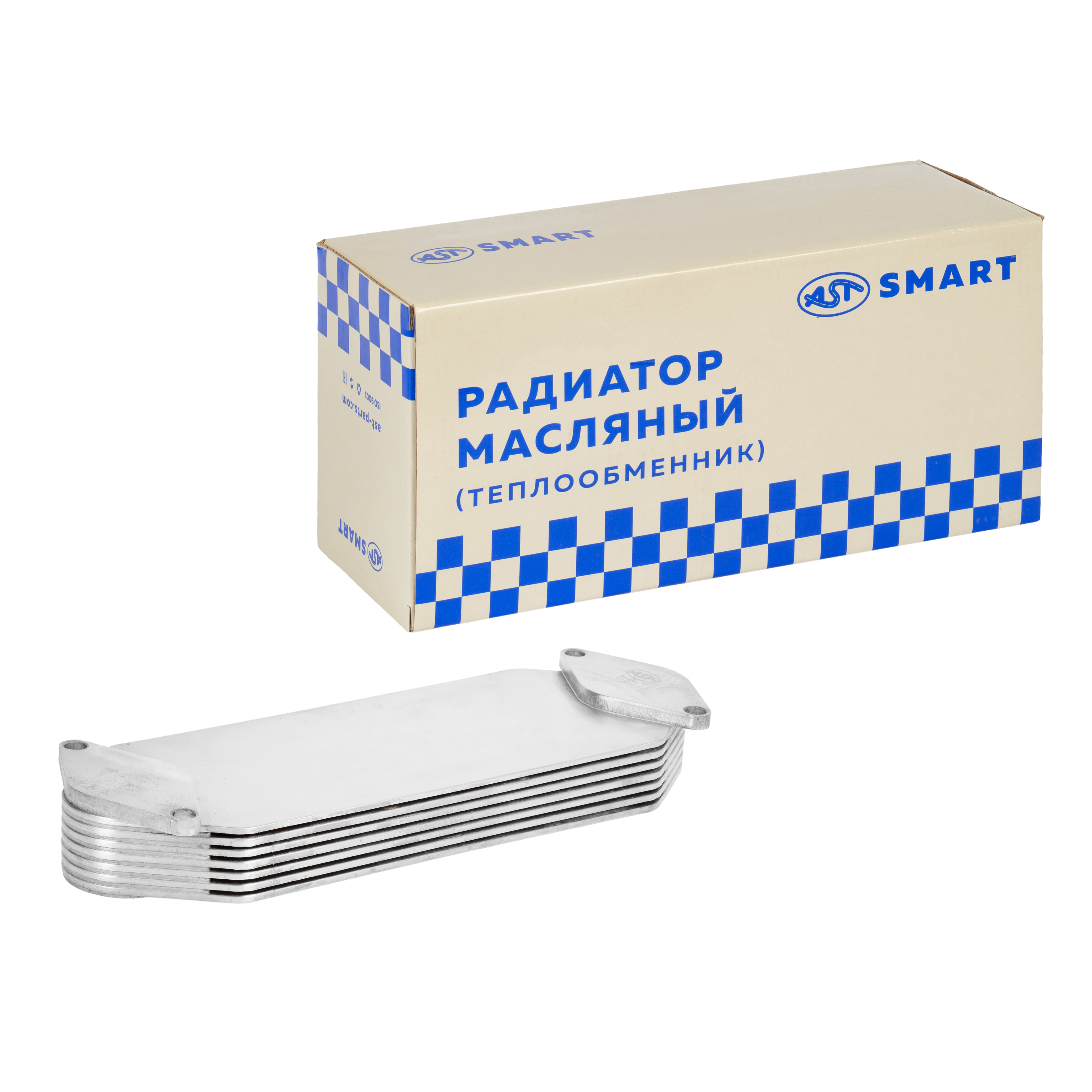 Радиатор масляный (теплообменник) CUMMINS  M11/QSM/ISM X3000 (AST1200/3081359/3161781/4975879/4386525/4386525/4975879/3161781) AST Smart