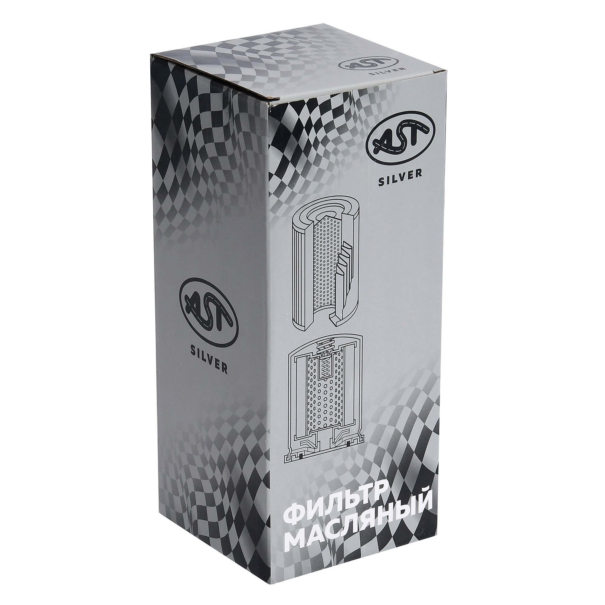 Фильтр масляный JX1023 FAW J6/J7 DM 2/3/WP7(AST1637/1012010-M18-054W/1117050A53D/1012010-53D//VG1246070002/VG1540070007/1002018137) AST Silver