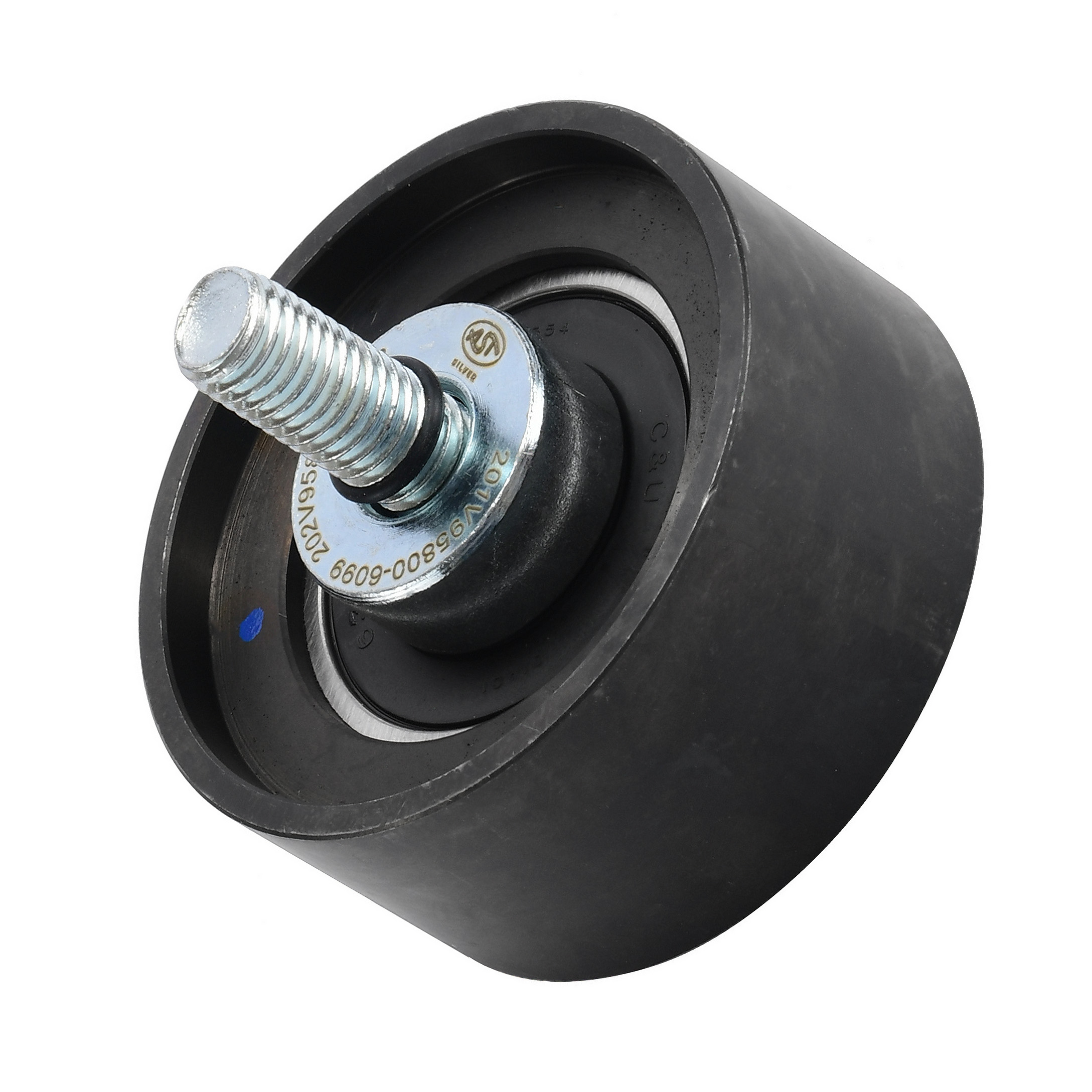 Ролик обводной MC11/MC13 HOWO T5G плоский (AST1362/201V95800-6099/202V95800-6098) AST Silver