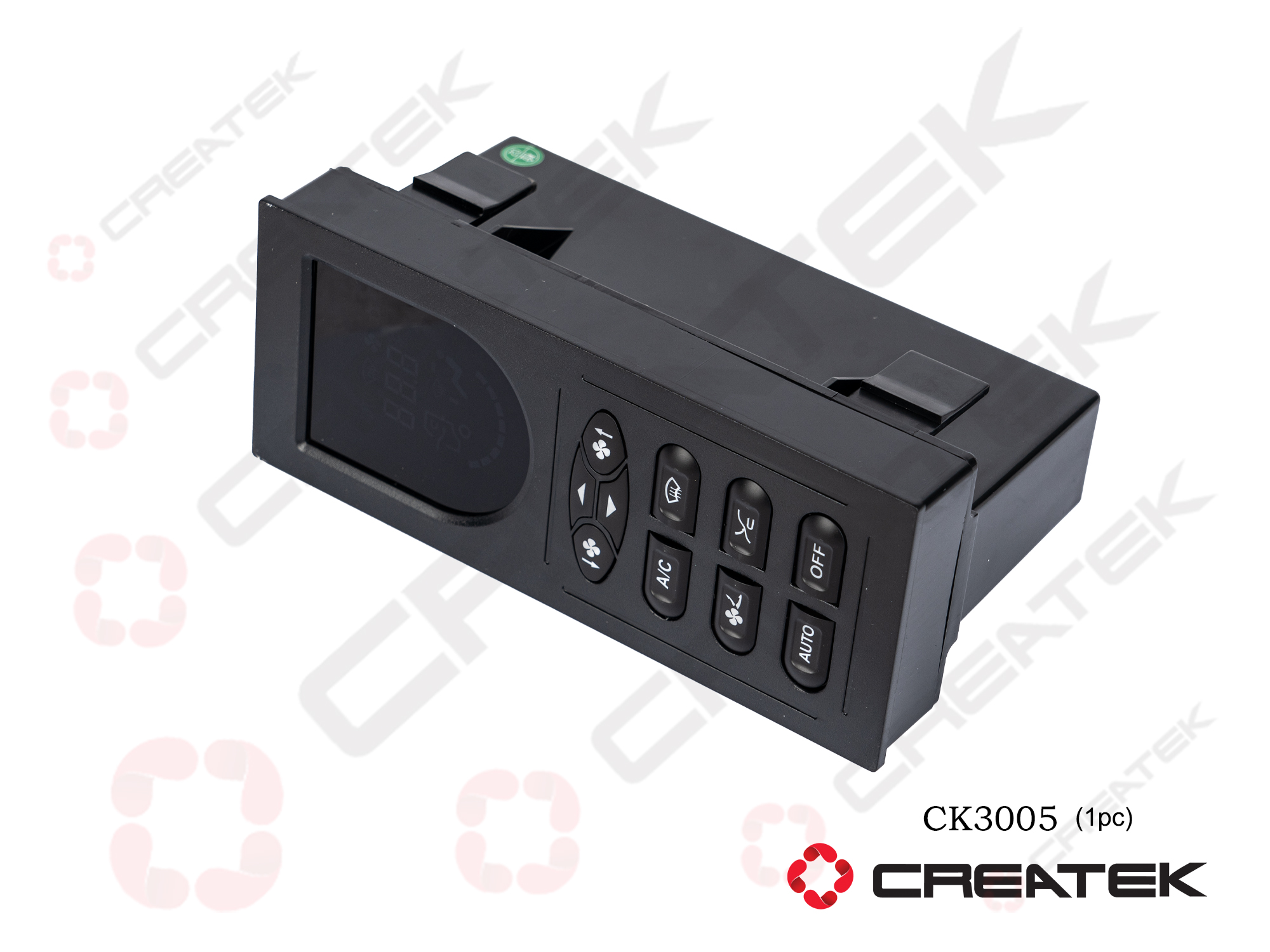 Блок управления отопителем и кондиционером howo A7 CREATEK