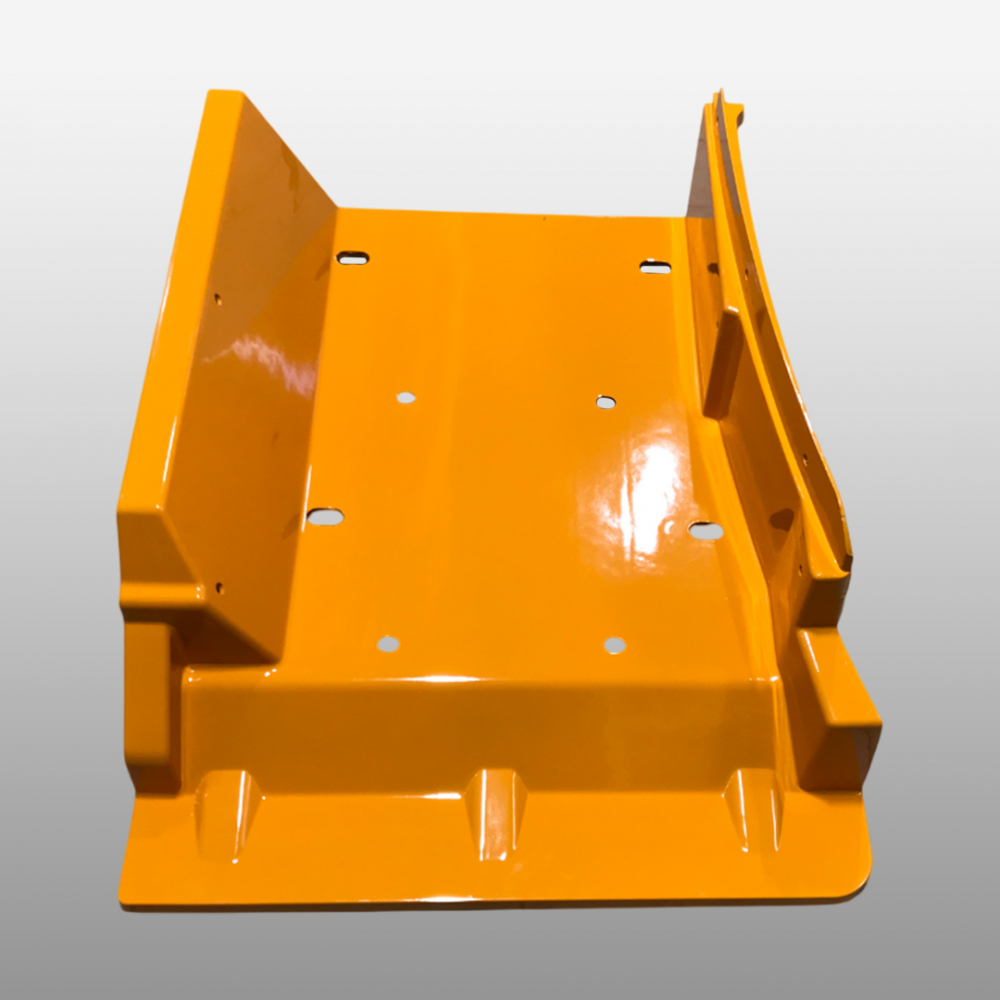 Корпус подножки правый (оранжевый) F2000