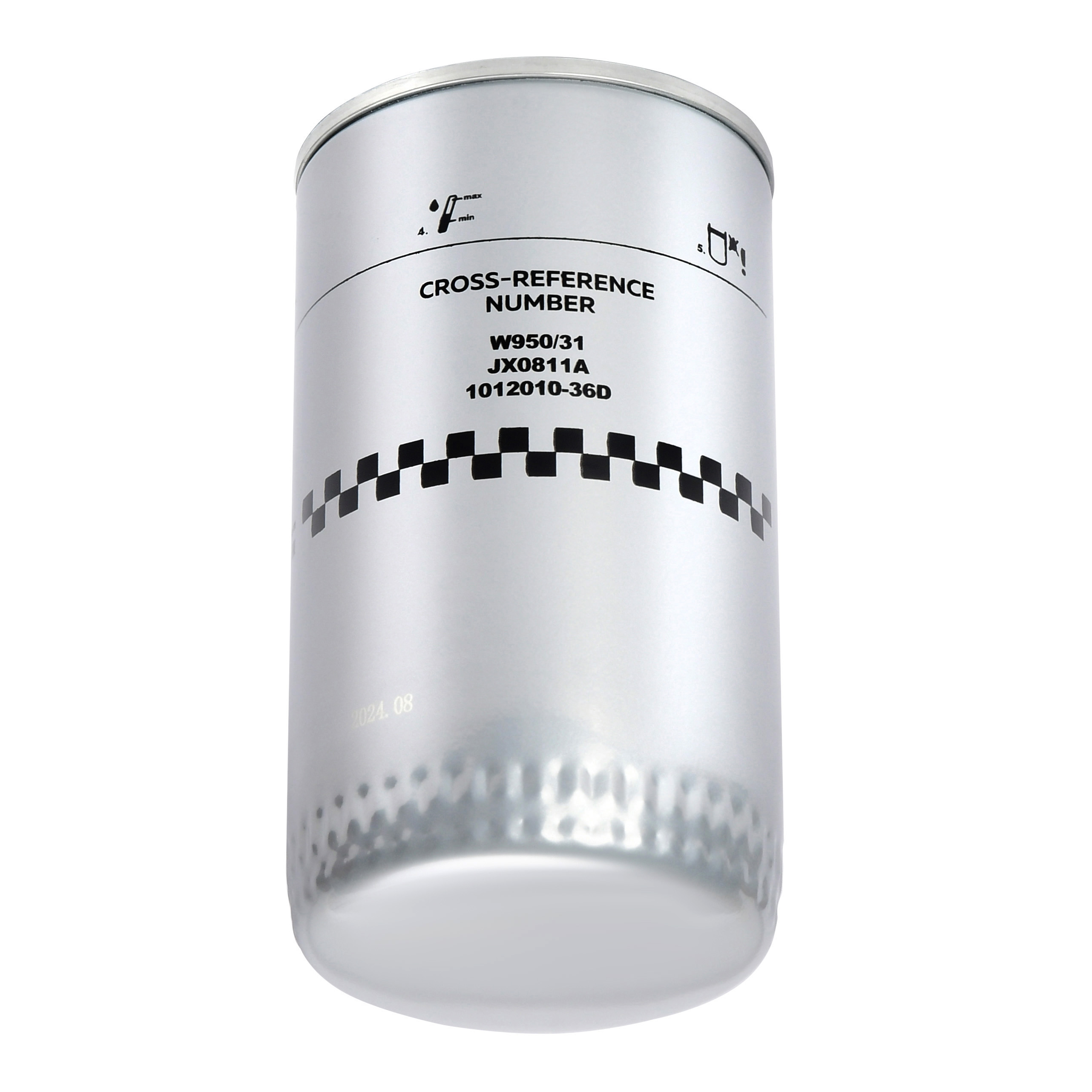Фильтр масляный FAW J5/J6 DL H=170 M22x2 (AST1627/JX0811A/JX0814/1012010-36D) AST Silver