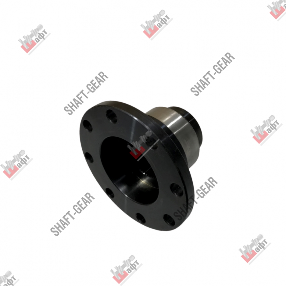 Фланец КПП D=165mm ( 8 отв.) выс. 110, 49 зуб. внут d=60