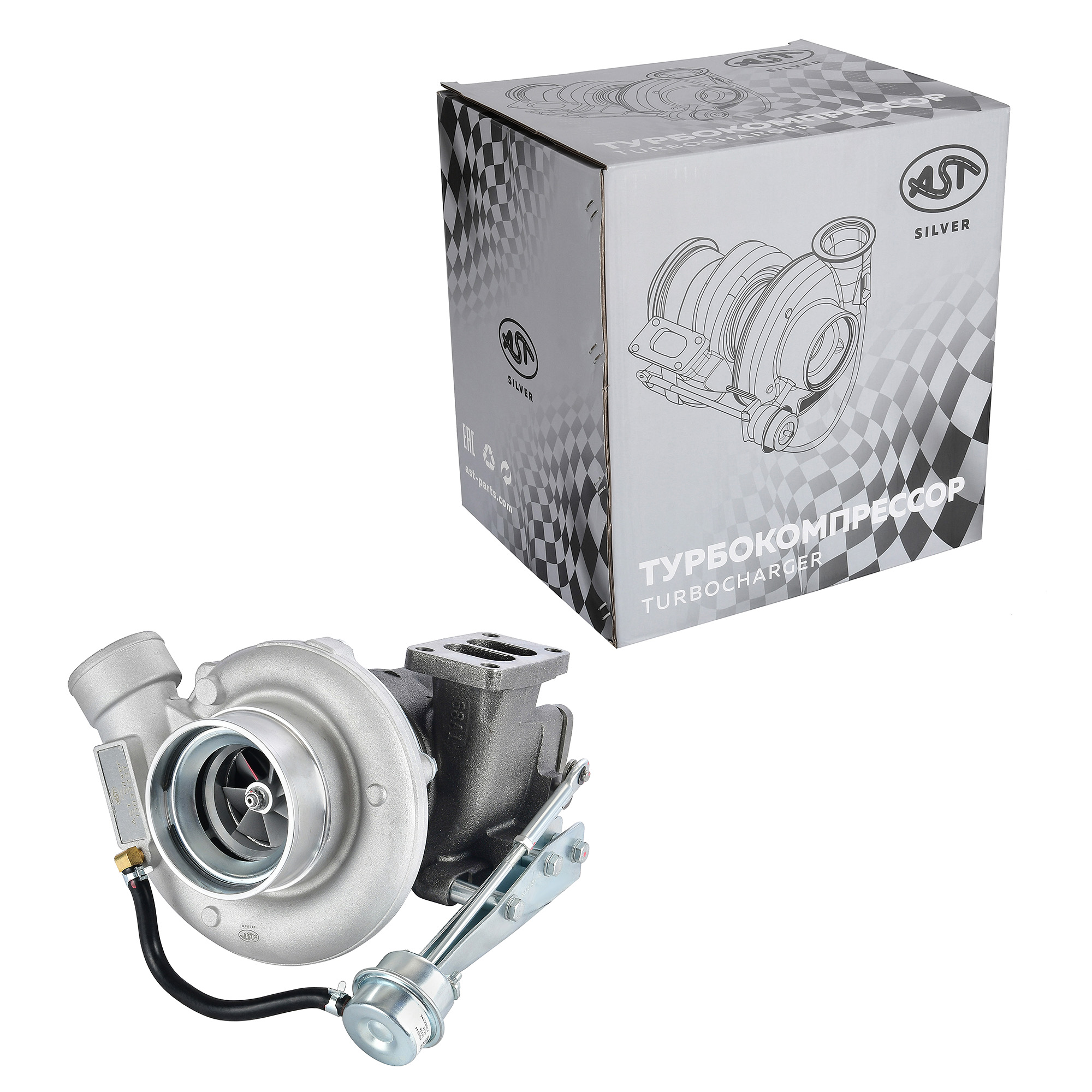 Турбина WP6.210-240 под хомут (AST0282008/13033237) AST Silver