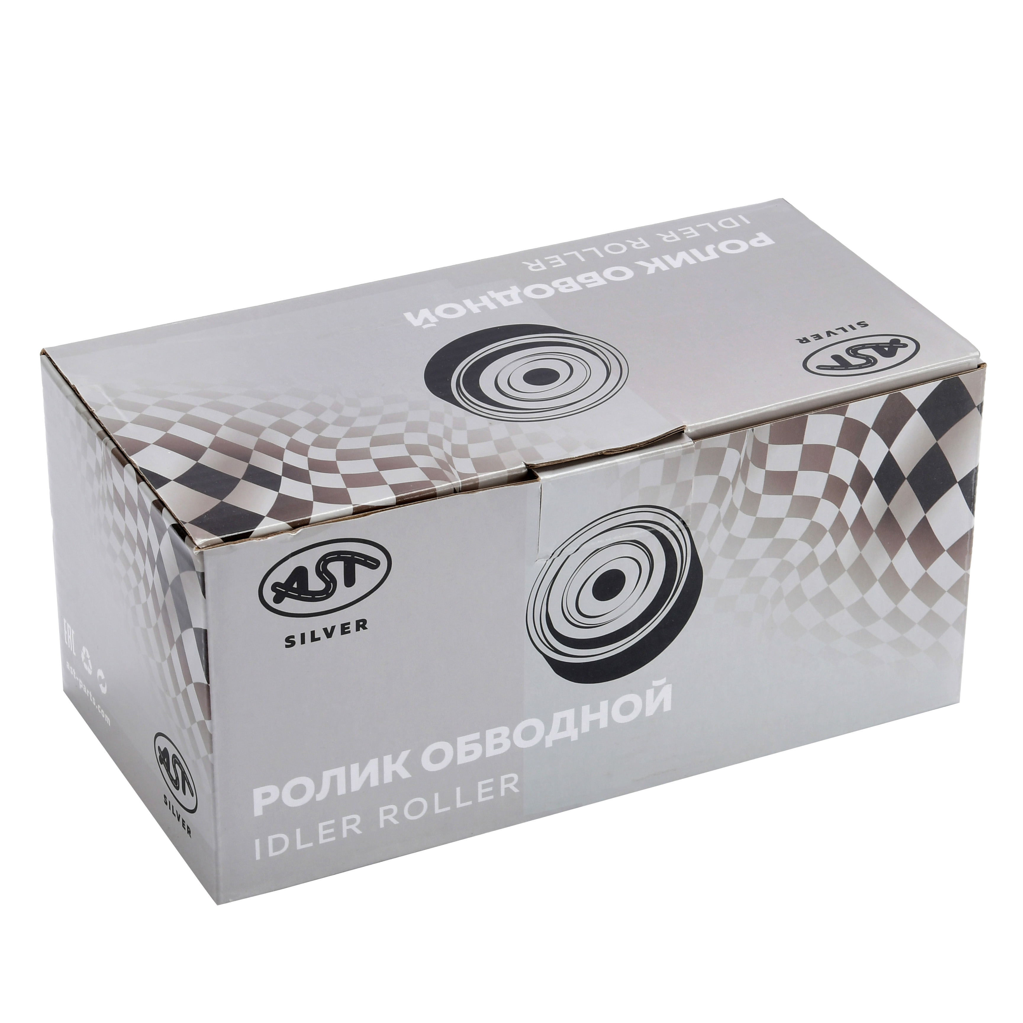 Ролик натяжной WP12/WD10 10PK (AST1338/612600061510/4110001015023) AST Silver