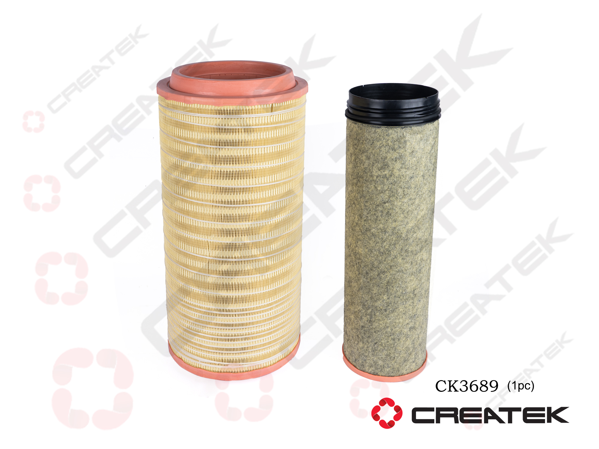 Фильтр воздушный K2652 Howo Sitrak Т5G CREATEK