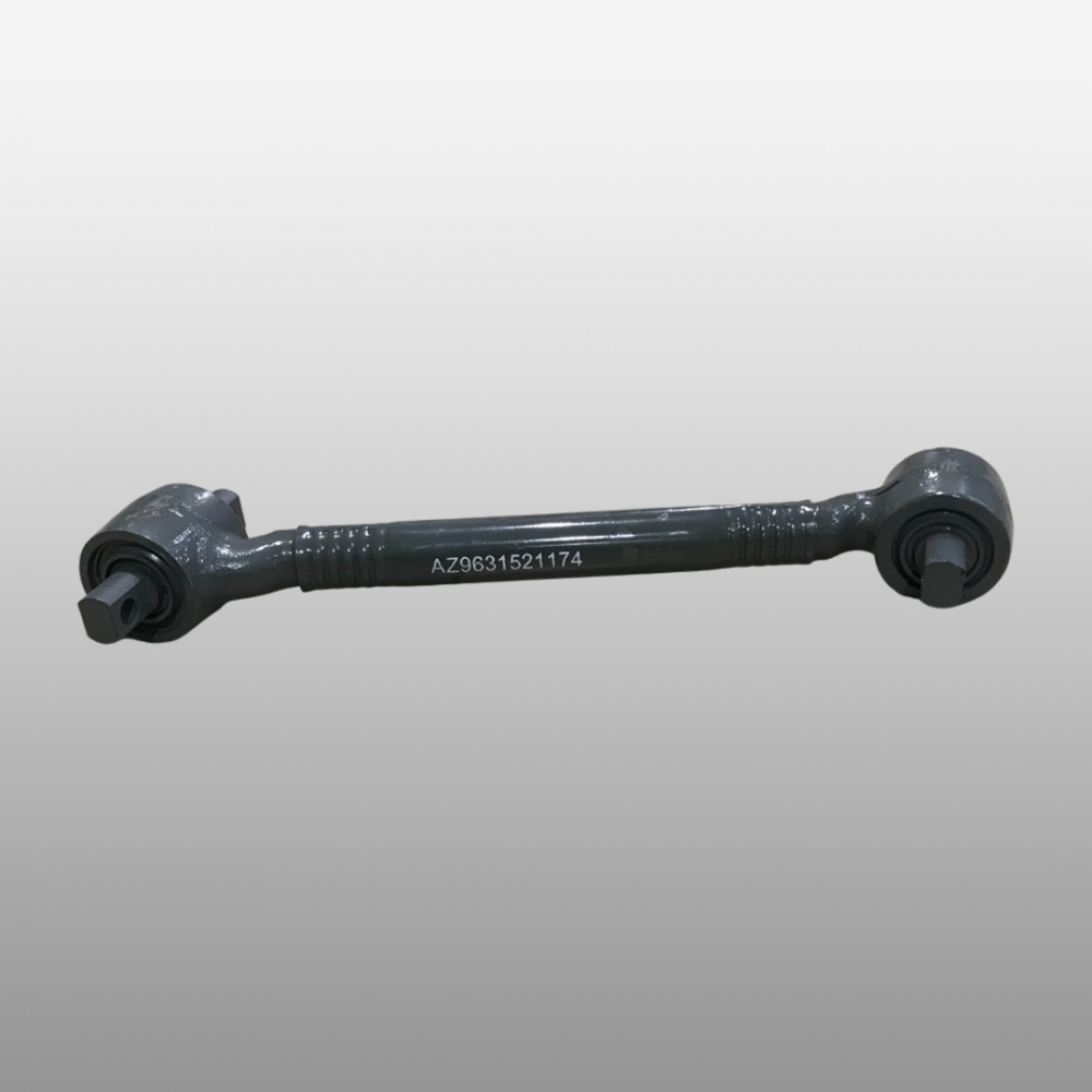 Тяга реактивная HOWO/SHAANXI/DONG FENG/FOTON нижняя кривая L=630x152x21 (AZ9631521174)