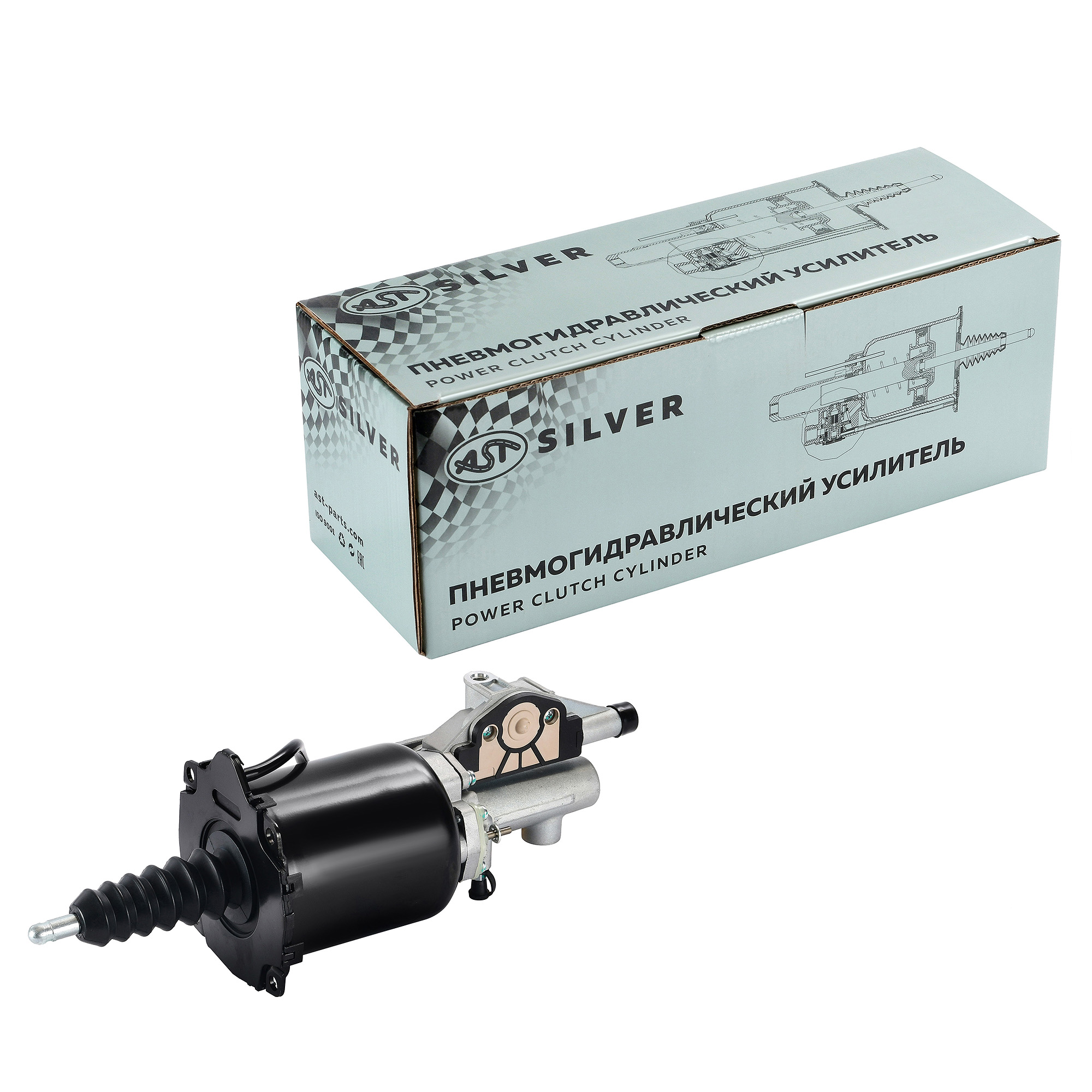 ПГУ FAW J6P 4180,4250 (С КЛАПАНОМ) с 2018 (AST0482007/1602305-14A) OEM AST Silver