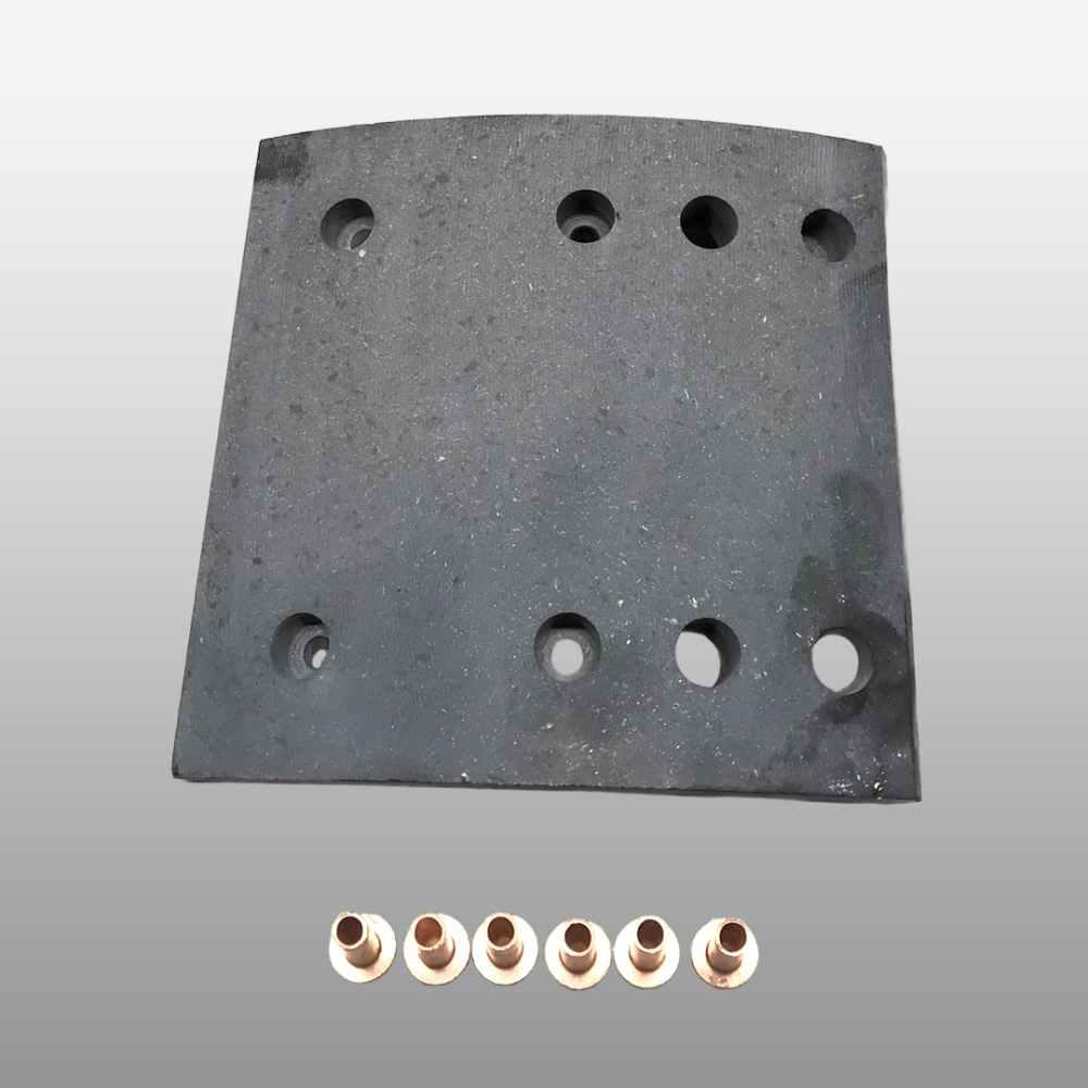 Накладка тормозная передняя d=6 короткая J6