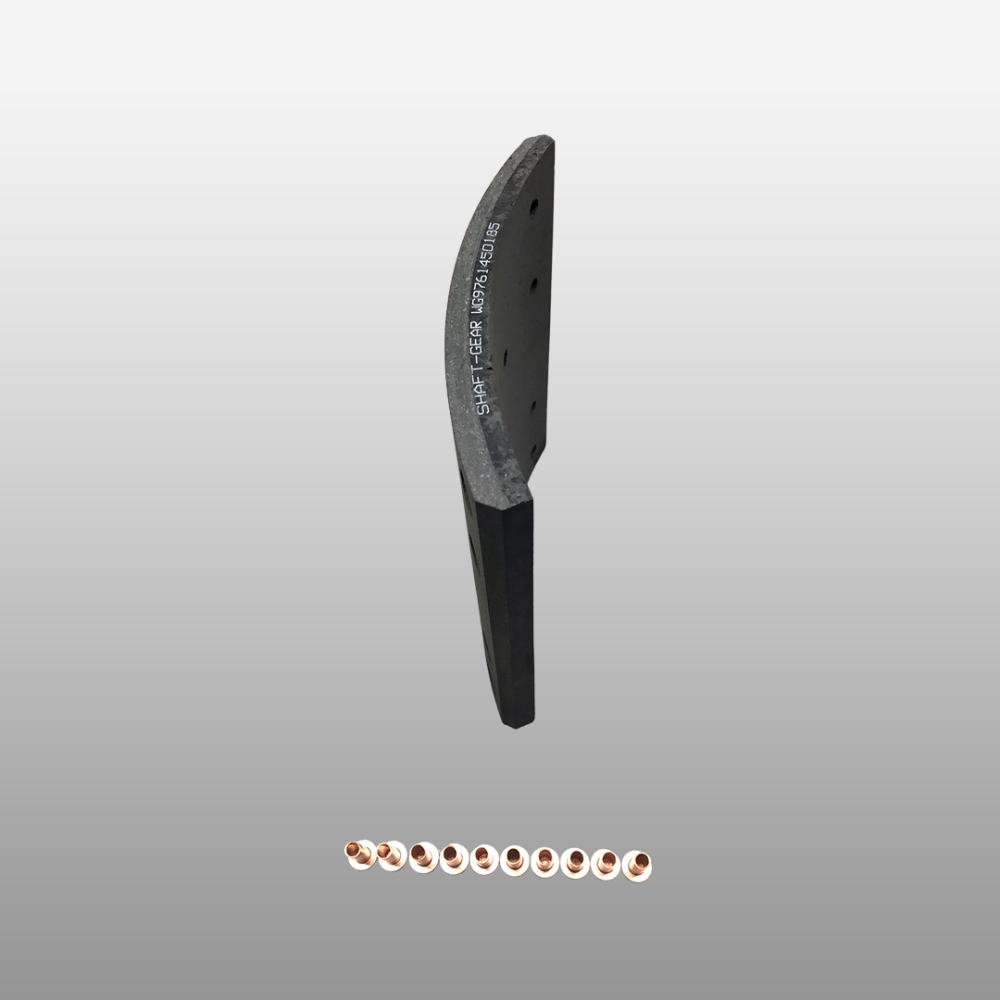 Накладка тормозная задняя (12 отверстий) MCP16 T5G QINYAN