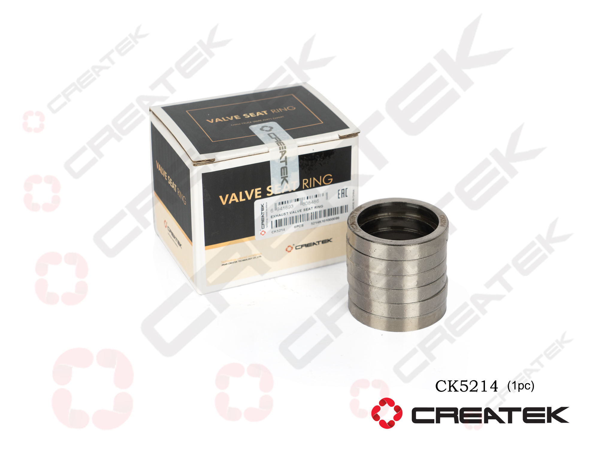 Седло выпускного клапана HOWO WD615 EGR, четыре клапана CREATEK