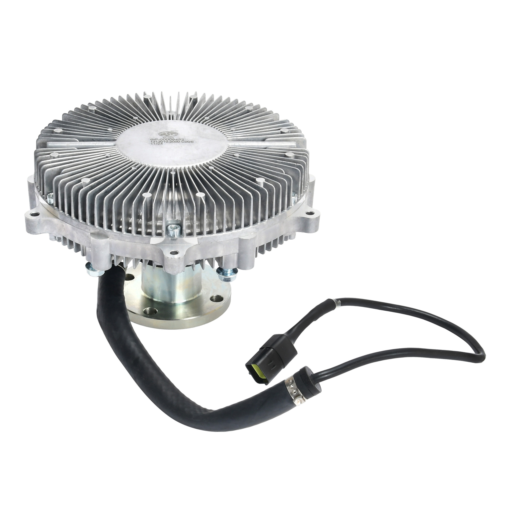 Муфта вентилятора FAW J7 CA6DM3-55E53 электрическая (AST1093/1313010-2000-C00/E) OEM AST Silver