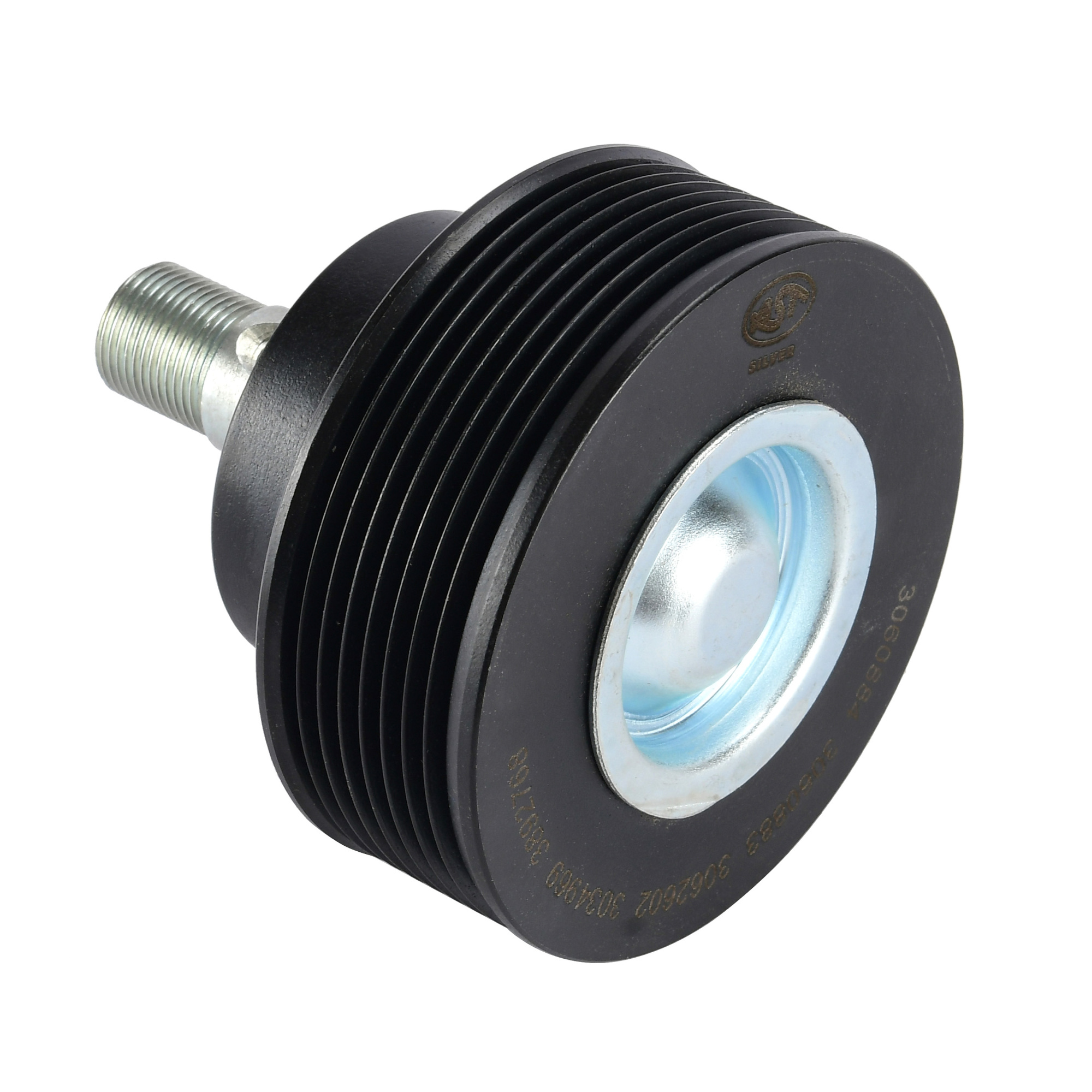 Ролик обводной CUMMINS M11 X3000 8PK (AST1354/3060884/3060883/3062602/3034969/3892768) AST Silver