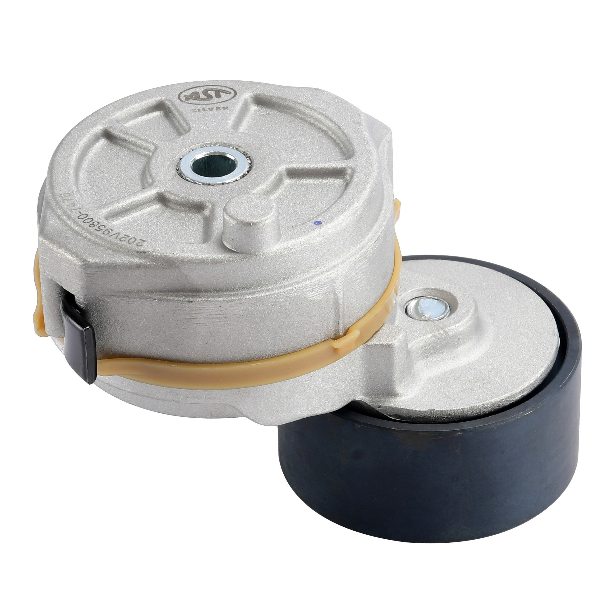 Ролик натяжной MC11/MC13 HOWO T5G/T7H/C7H SITRAK плоский (AST1320/202V95800-7476) AST Silver