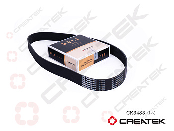 Ремень WP-13 12PK1287 CREATEK