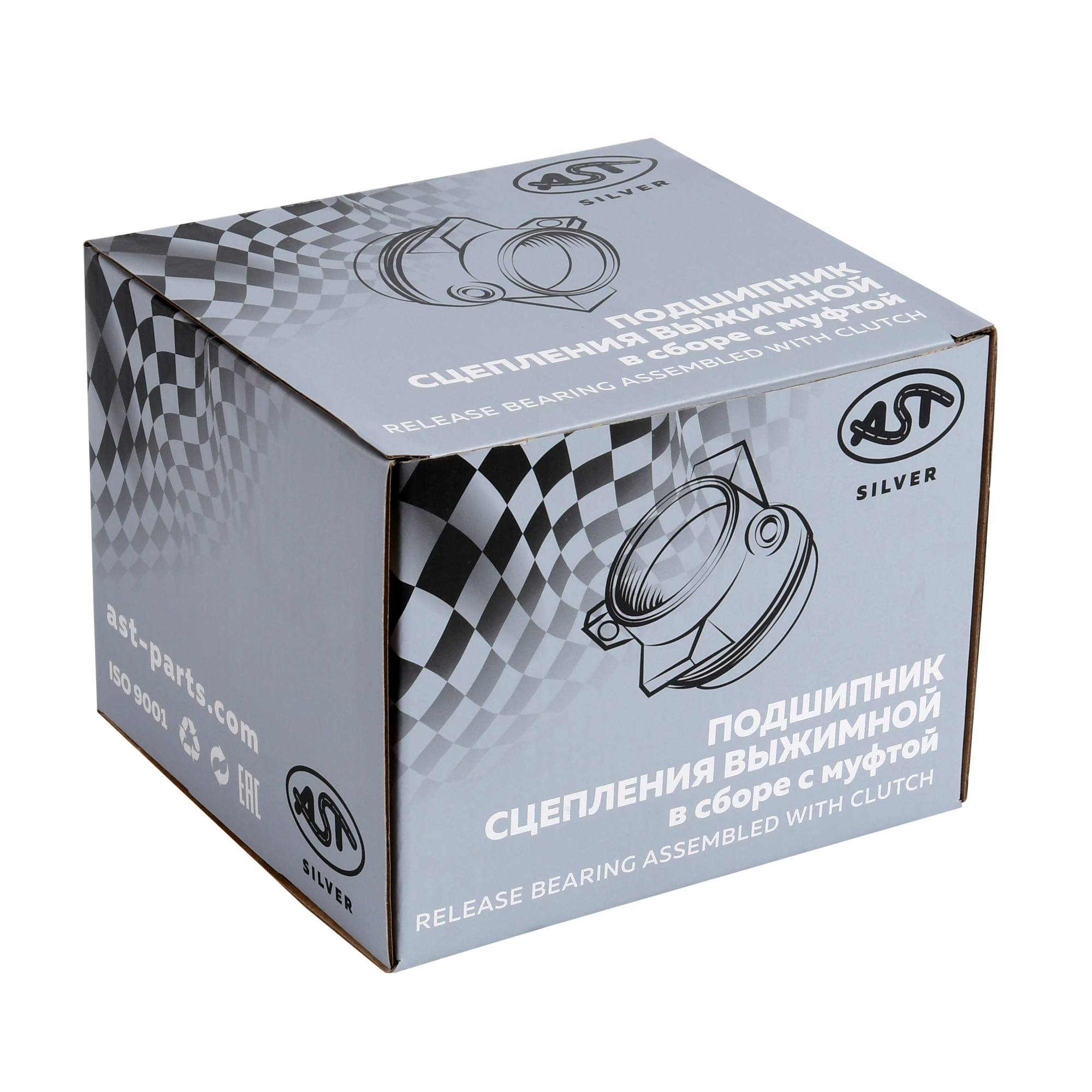 Подшипник выжимной 430 в сборе F3000 (AST1138/85CT5787F2) OEM AST Silver