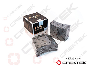 Накладка тормозная передяя 8 отверстий CREATEK