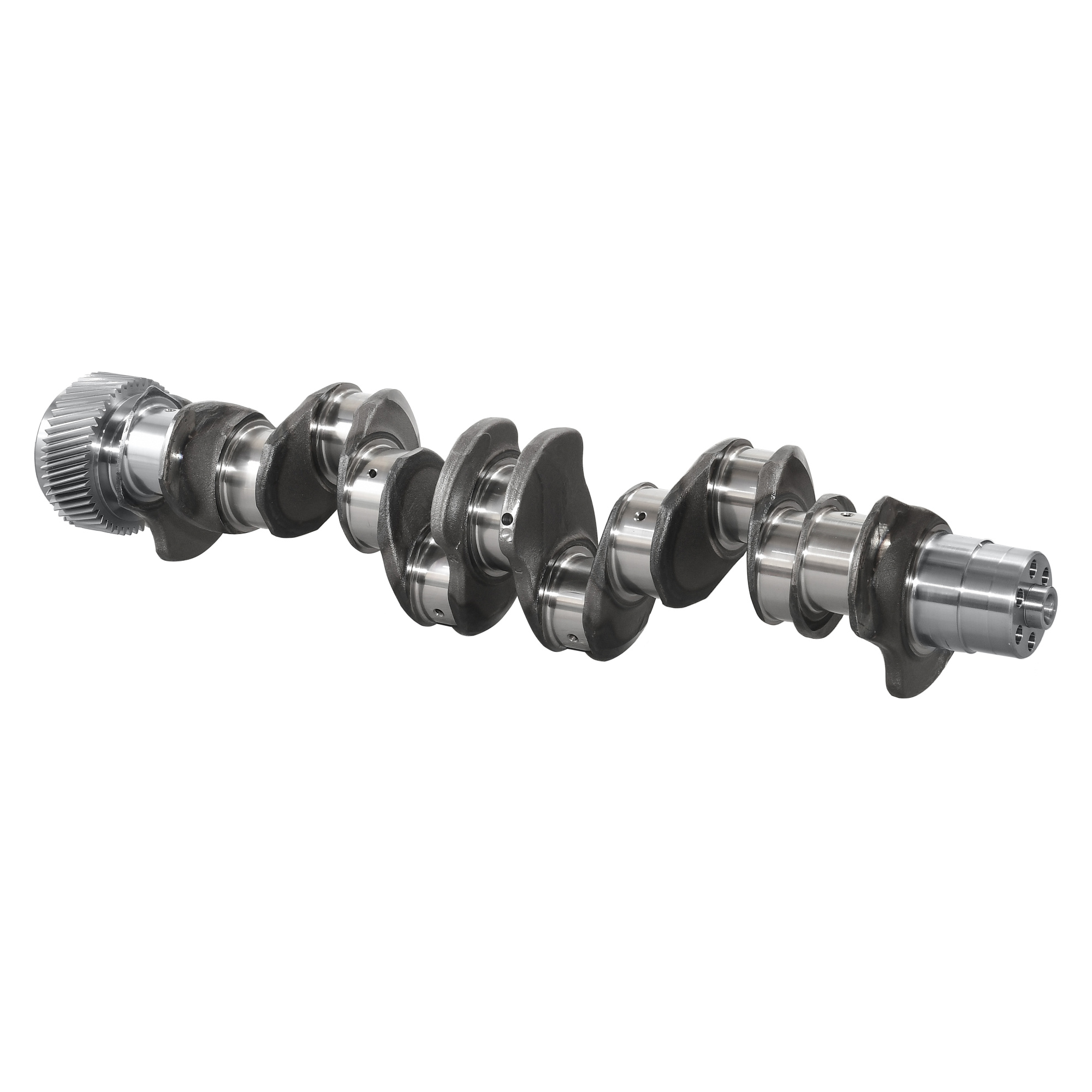 Вал коленчатый  (коленвал) OEM CURSOR9 HONGYAN/IVECO СТАЛЬ (AST1004/5041288490/504345845) AST Silver