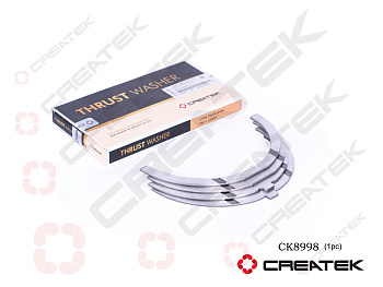 Полукольца коленвала  +0.125 CREATEK