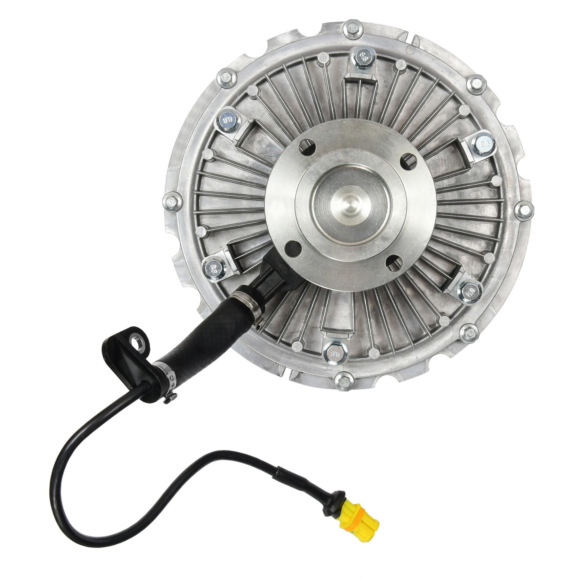 Муфта вентилятора MC11 HOWO SITRAK T5G /MAN электрическая (AST1095/202V06600-7060) OEM AST Silver