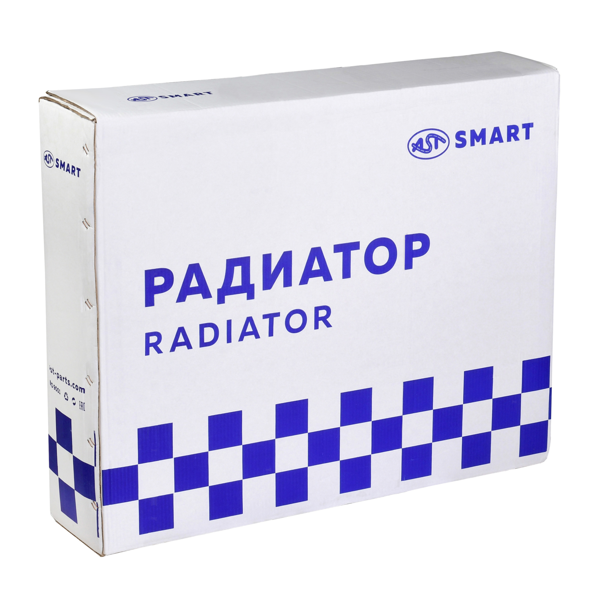 Радиатор FAW J6 (920x765x90) D=50 D=65 с алюминиевыми бачками (AST1163/1301010C50A) AST Smart