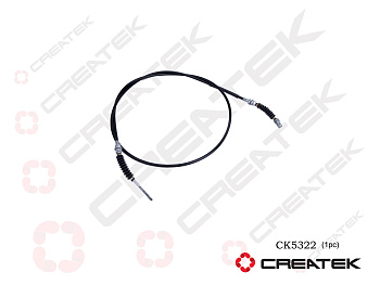 Трос газа l=2200 HOWO 2011 CREATEK
