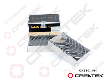 Вкладыши коренные комплект WD615/WD10/WP-10 CREATEK