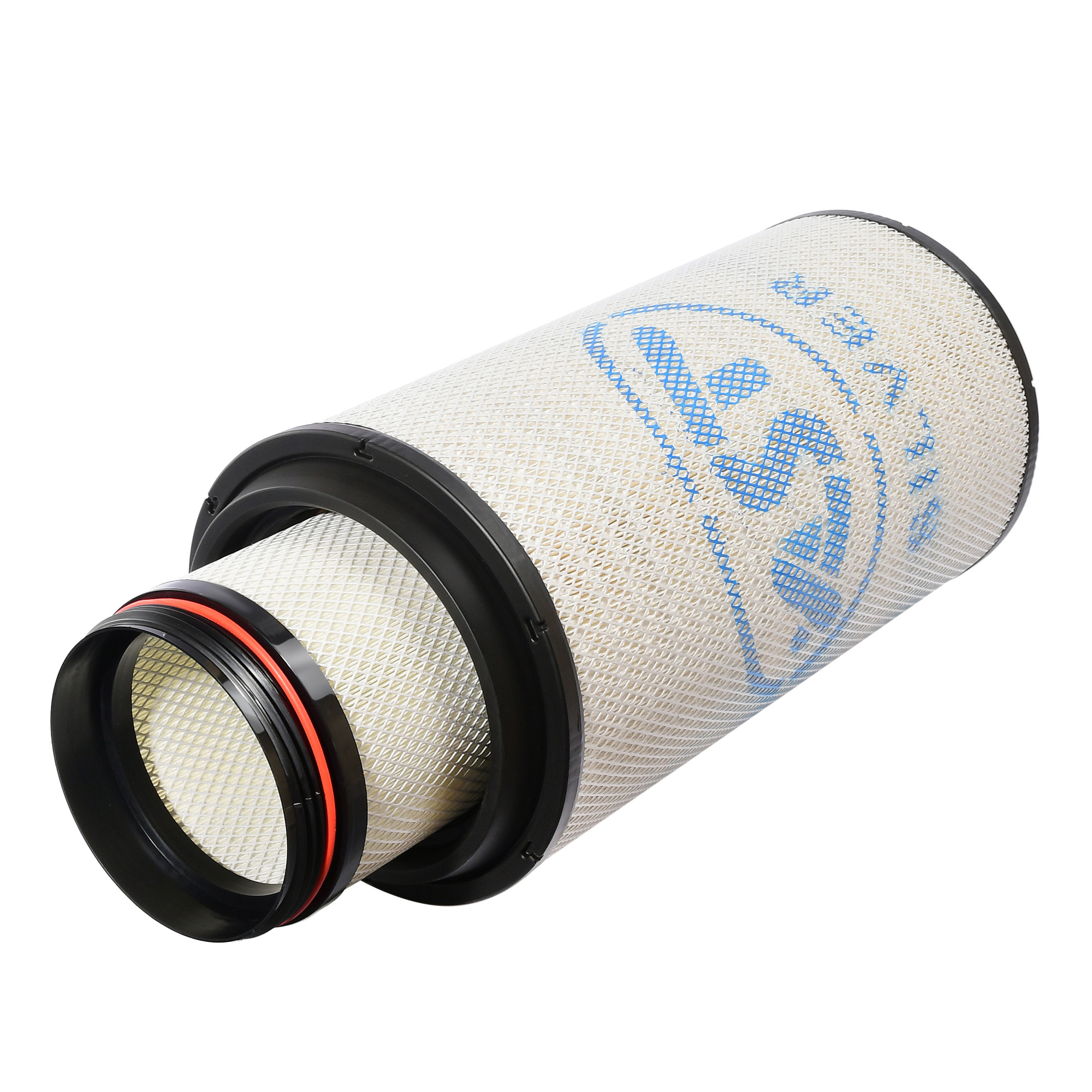 Фильтр воздушный 2751 SHAANXI X6000 (к-кт) (AST1583/BLDZ9X259190121/DZ9X259190121/DZ9X259190131) AST Silver