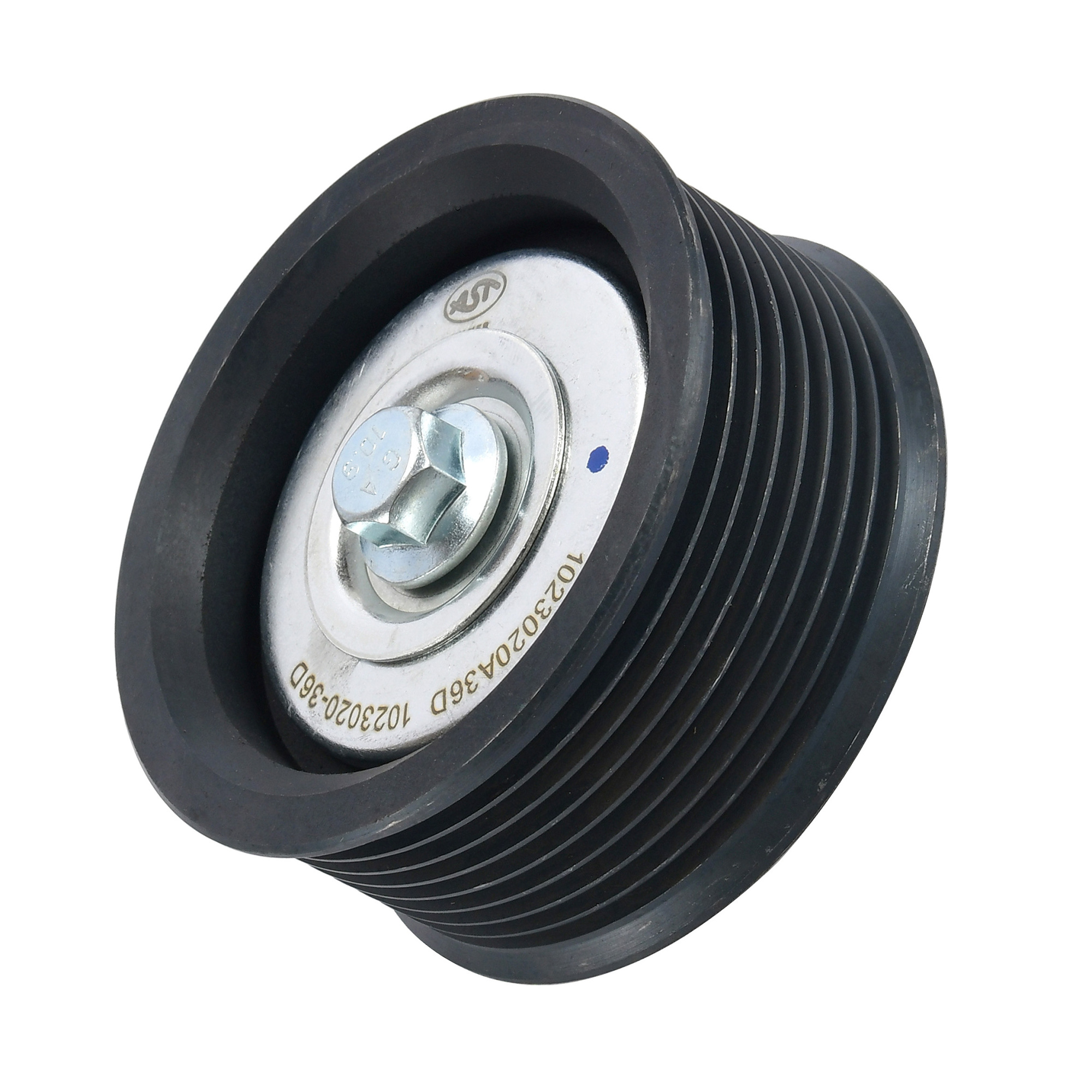 Ролик обводной FAW J6 CA6DL2 8PK (AST1358/1023020A36D/1023020-36D) AST Silver