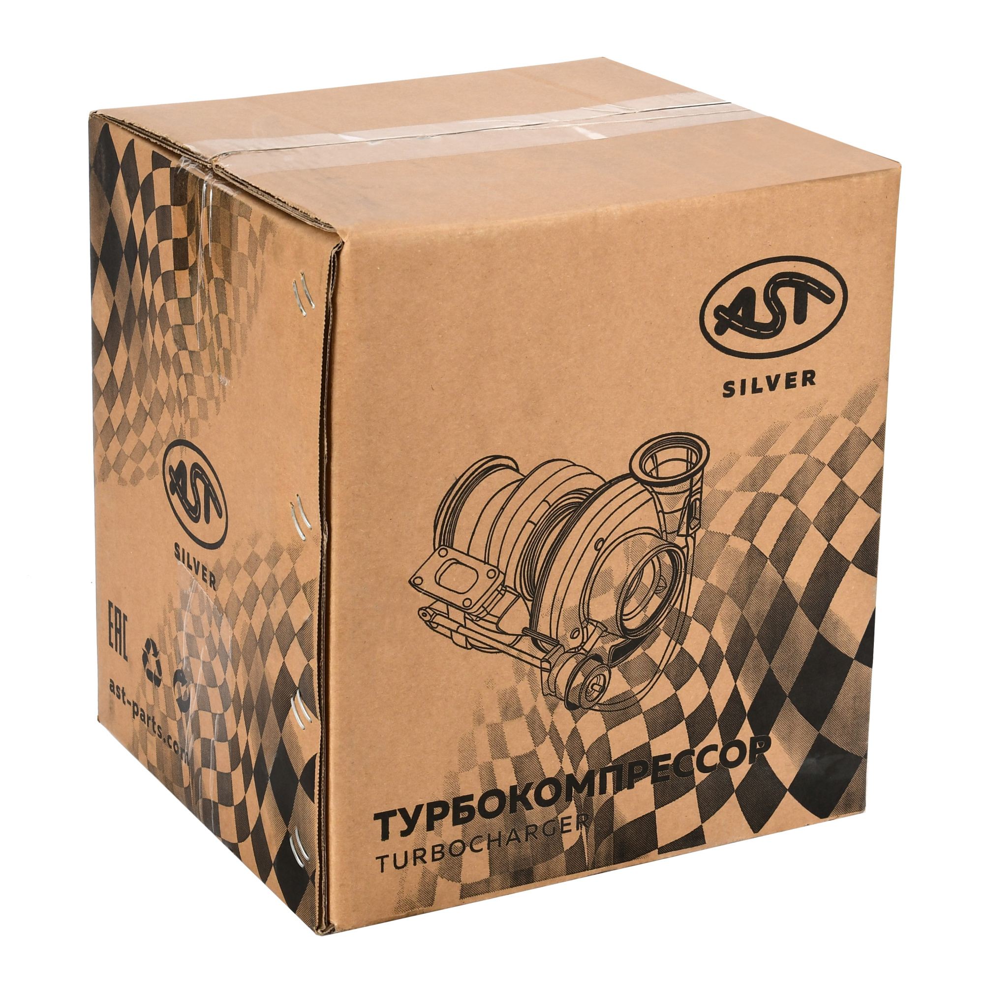 Турбина WD10 под фланец J90S-2, CDM855 (AST1552/61561110227A/723117-5004) AST Silver