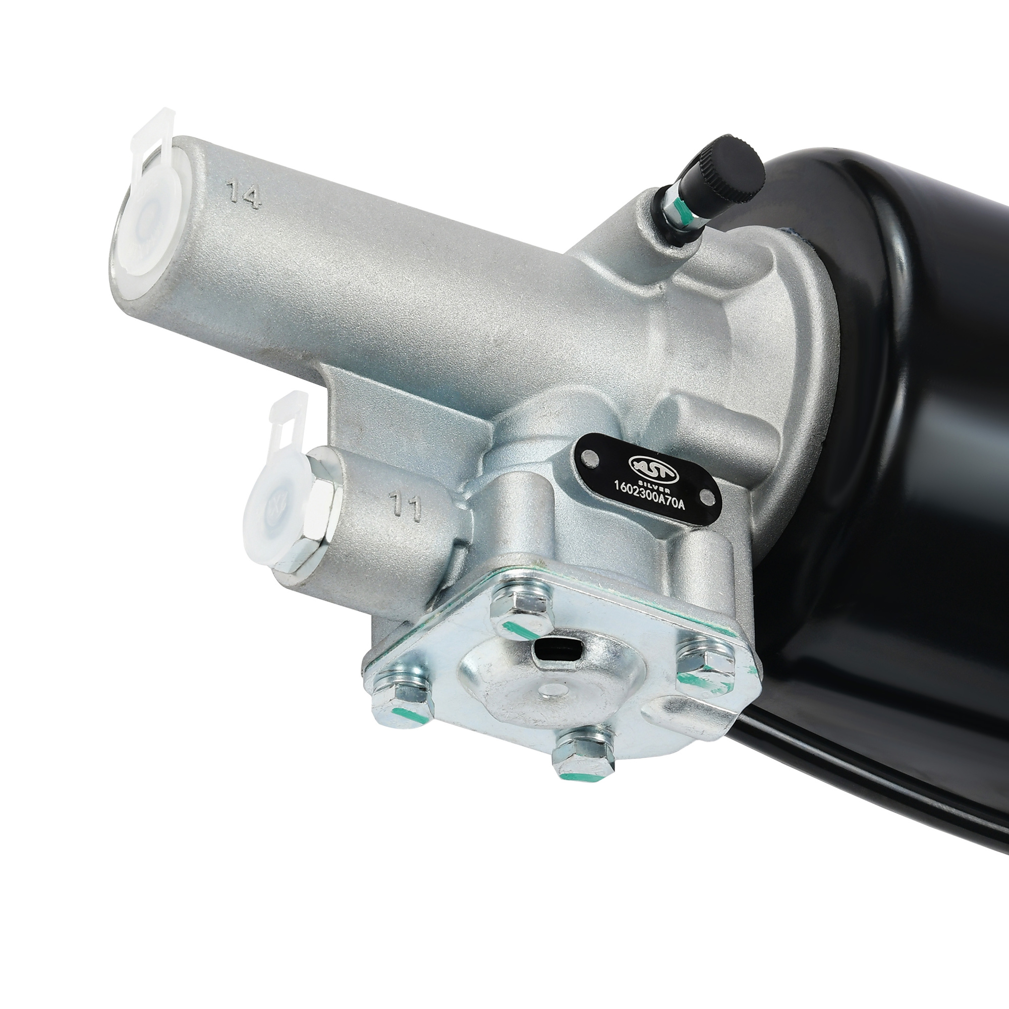 ПГУ FAW J6 ВЫХОДЫ НАЗАД (С КЛАПАНОМ) (AST1122/1602300A70A) OEM AST Silver