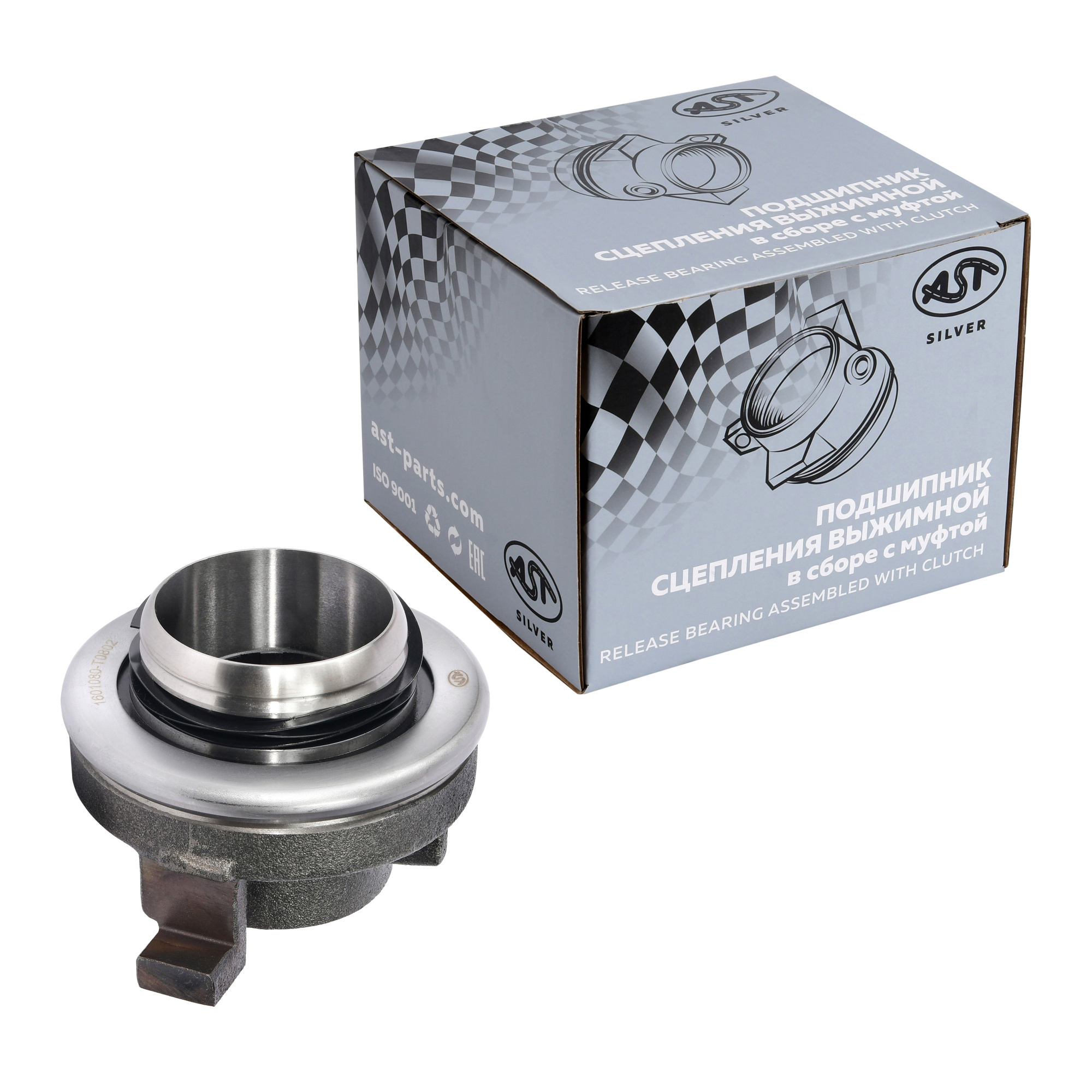 Подшипник выжимной 430 DONG FENG 340/375 л.с. (AST1135/1601080-T0802/86CL6082FO) OEM AST Silver