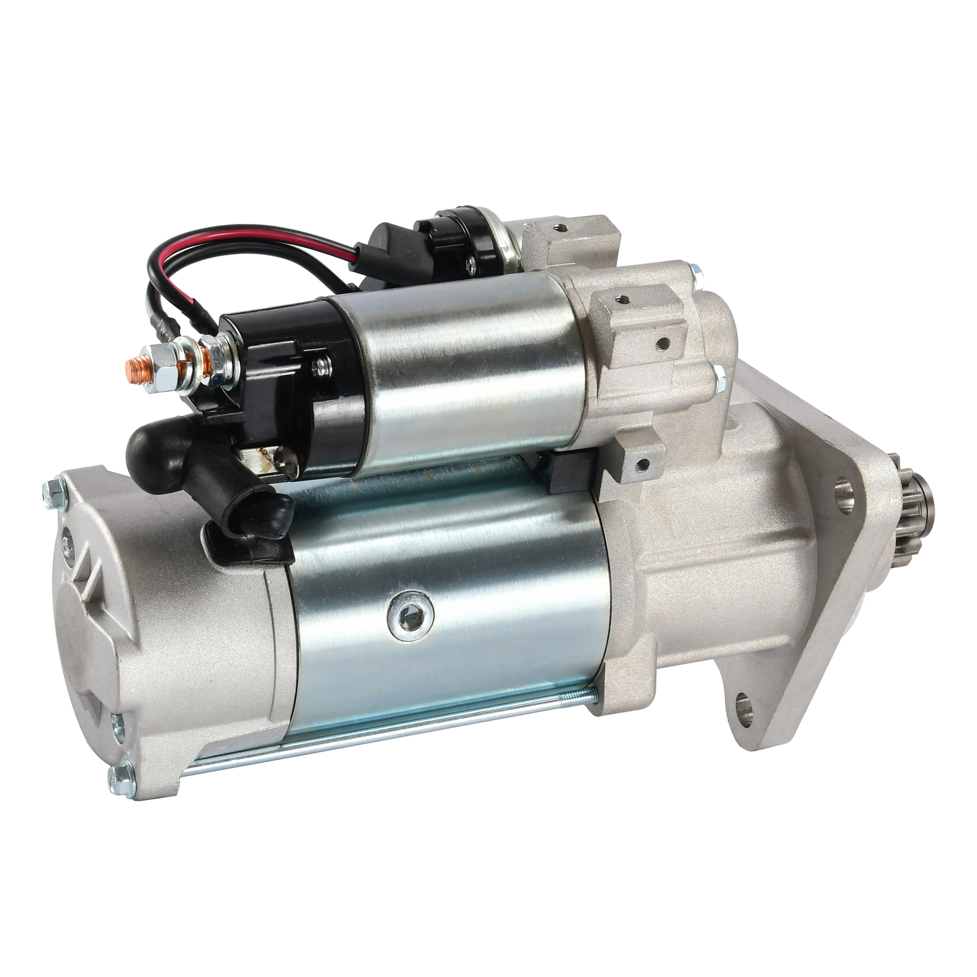 Стартер MC11/13 HOWO T5G/T7H MAN 12 зуб. (AST1403/0986022640/51.26201-7199/51.26201-7284/200V26201-7199) AST Silver