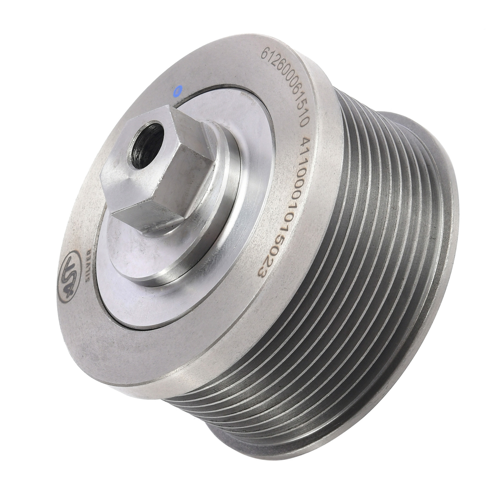 Ролик натяжной WP12/WD10 10PK (AST1338/612600061510/4110001015023) AST Silver