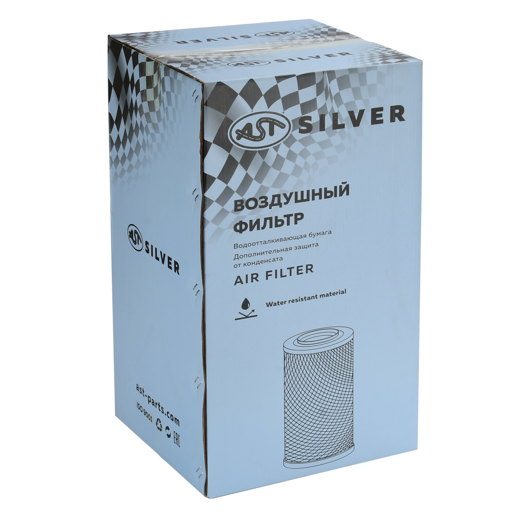 Фильтр воздушный 2845 FAW J6 (к-кт) н/о (AST1588/1109070-76A/1109060-50V) AST Silver