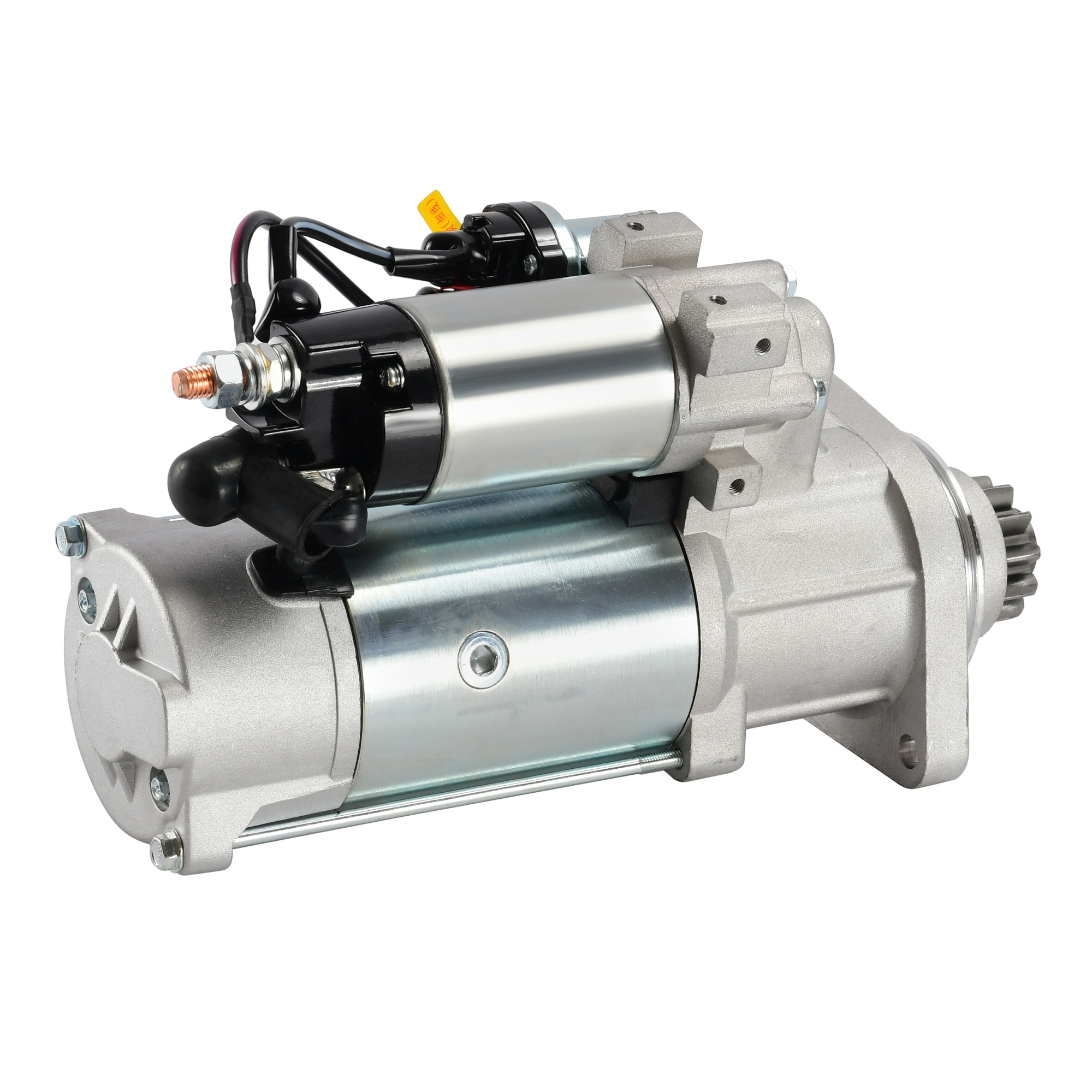 Стартер WP10/WD61509QD 11 зуб. (AST1413/3708-00330/0001261052/612600091076/612600090561/612600090293/612600090409) AST Silver