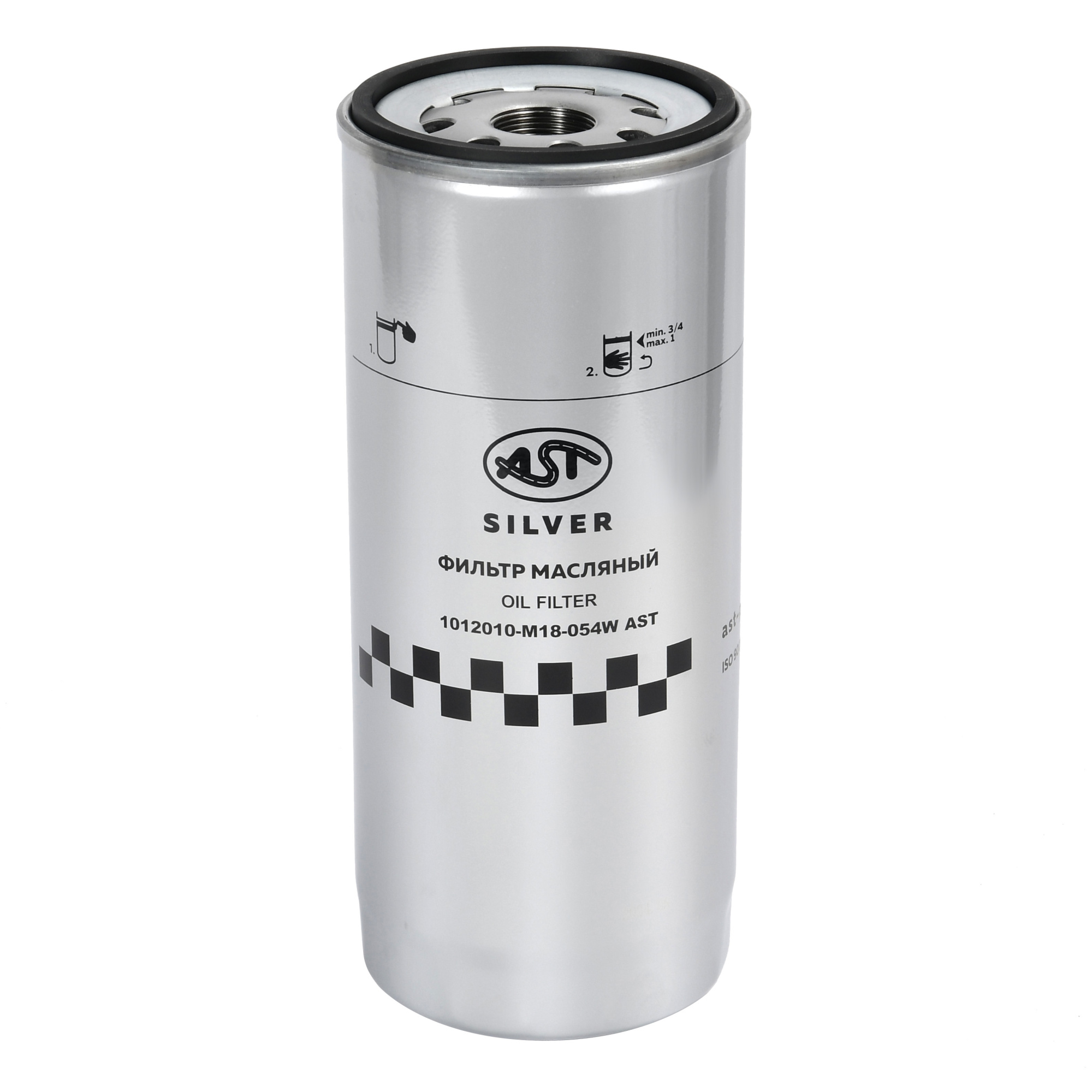 Фильтр масляный JX1023 FAW J6/J7 4180 4250 (AST1633/1012010-M18-054W) AST Silver