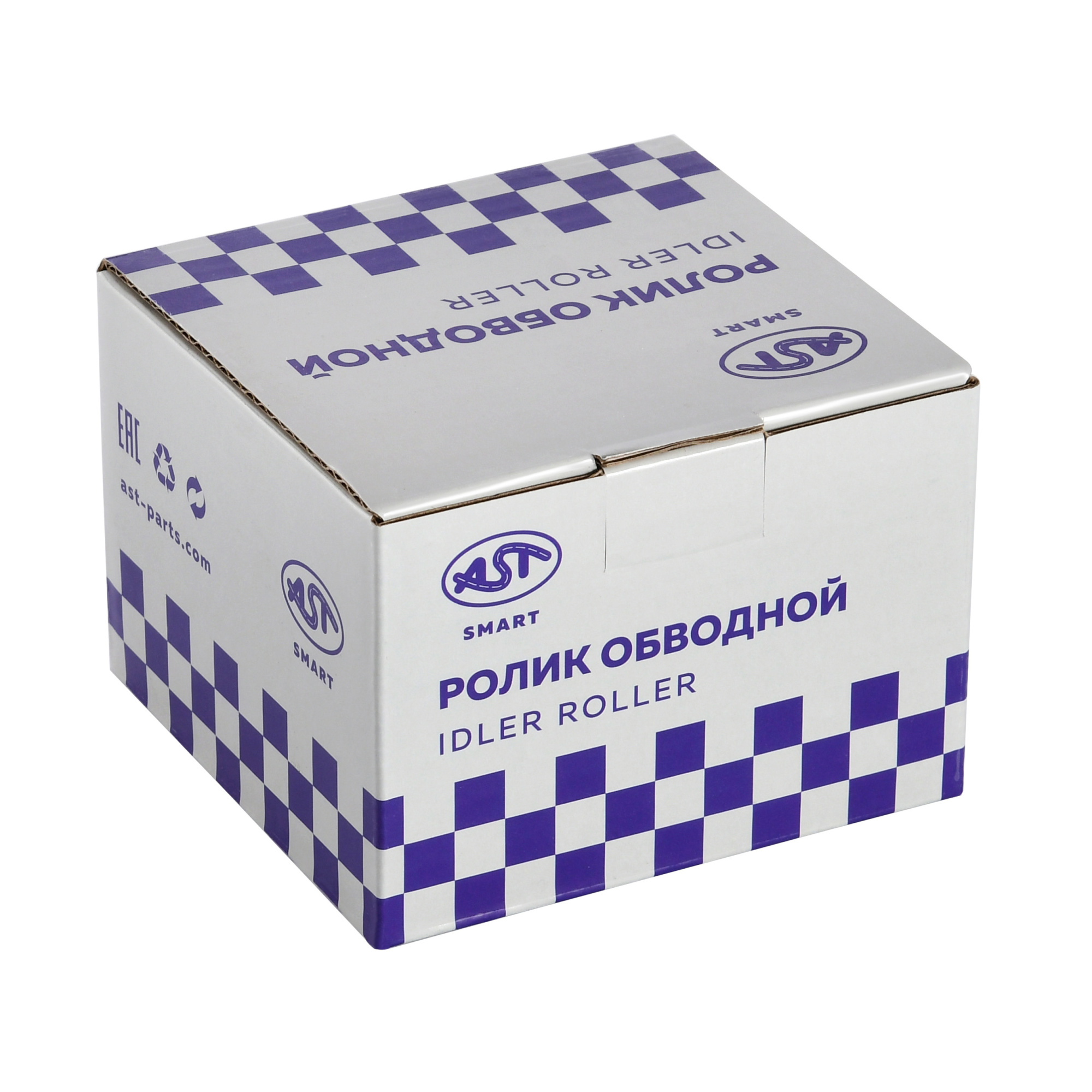 Ролик обводной WP7 МАЗ/SHAANXI плоский (AST1375/610800060494)  AST Smart