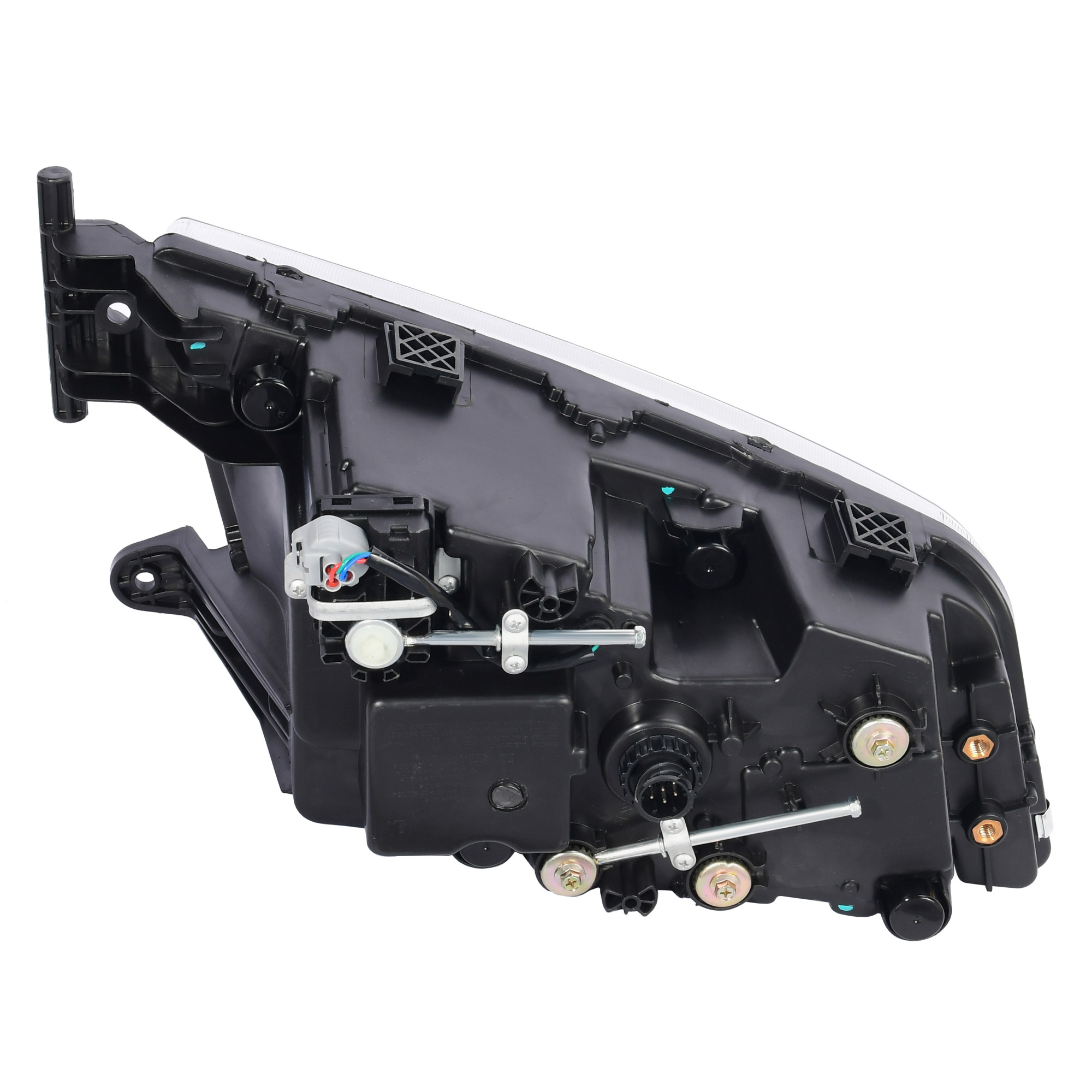 Фара HOWO C7H/G7S/G9H/MAN (эл.корректор) левая FULL LED (AST1565/AZ962272000010/812W25101-6021) OEM AST Silver